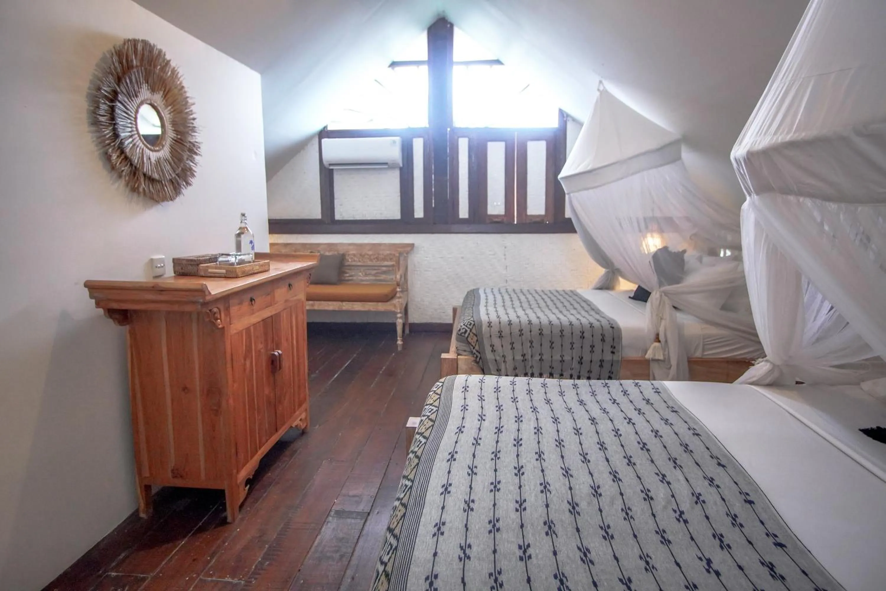 Bedroom, Bed in The Calmtree Bungalows