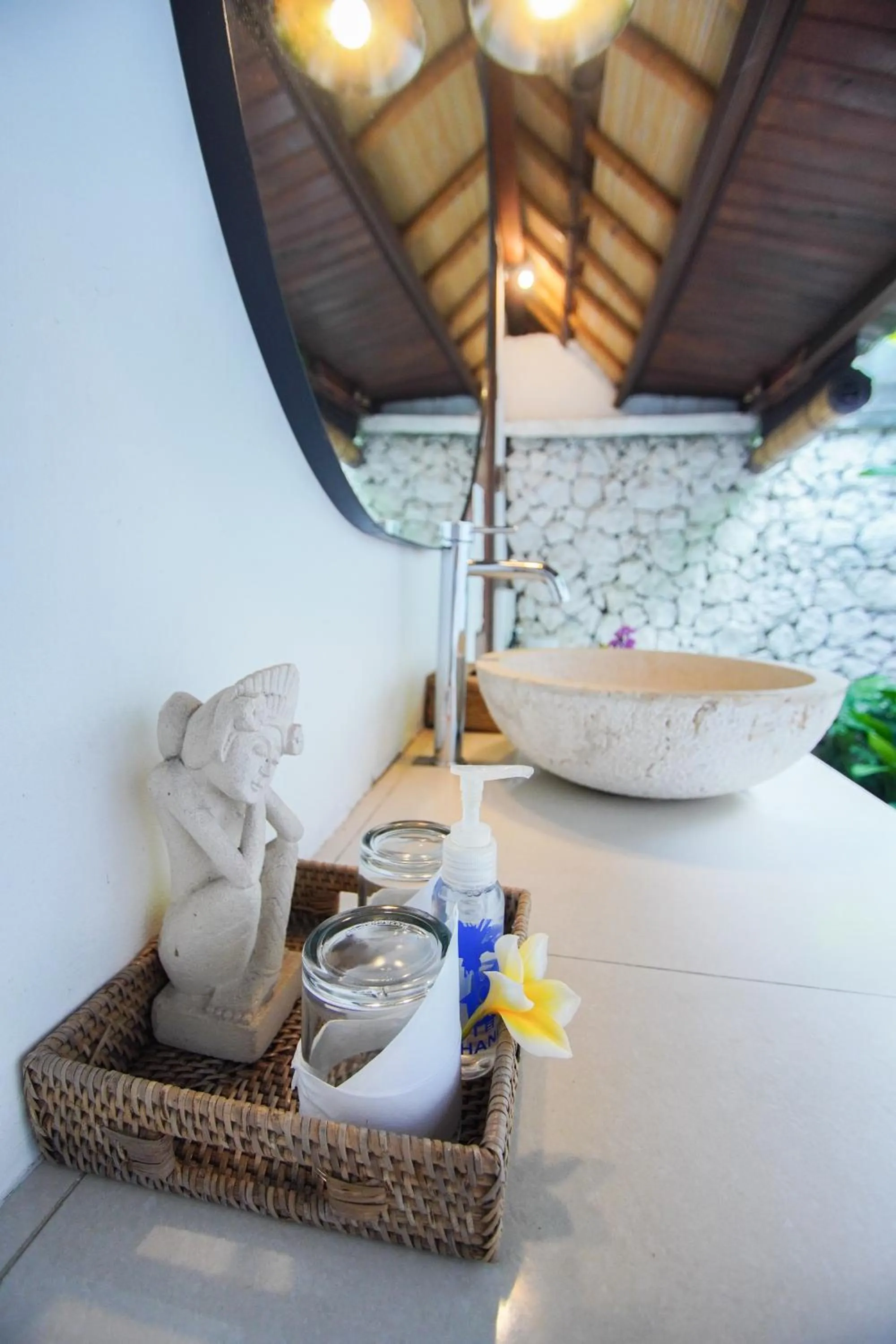 Bathroom in The Calmtree Bungalows