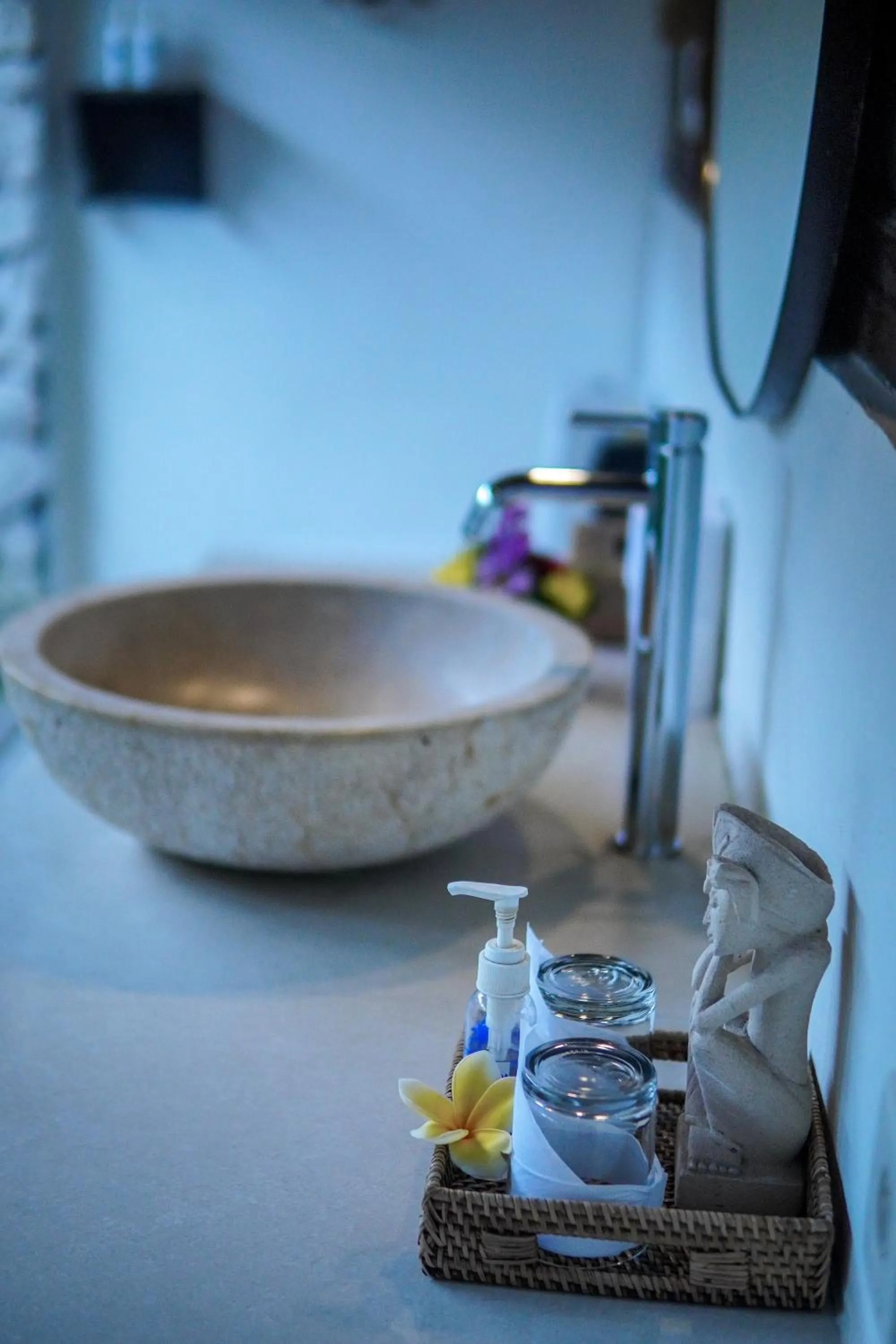 Bathroom in The Calmtree Bungalows