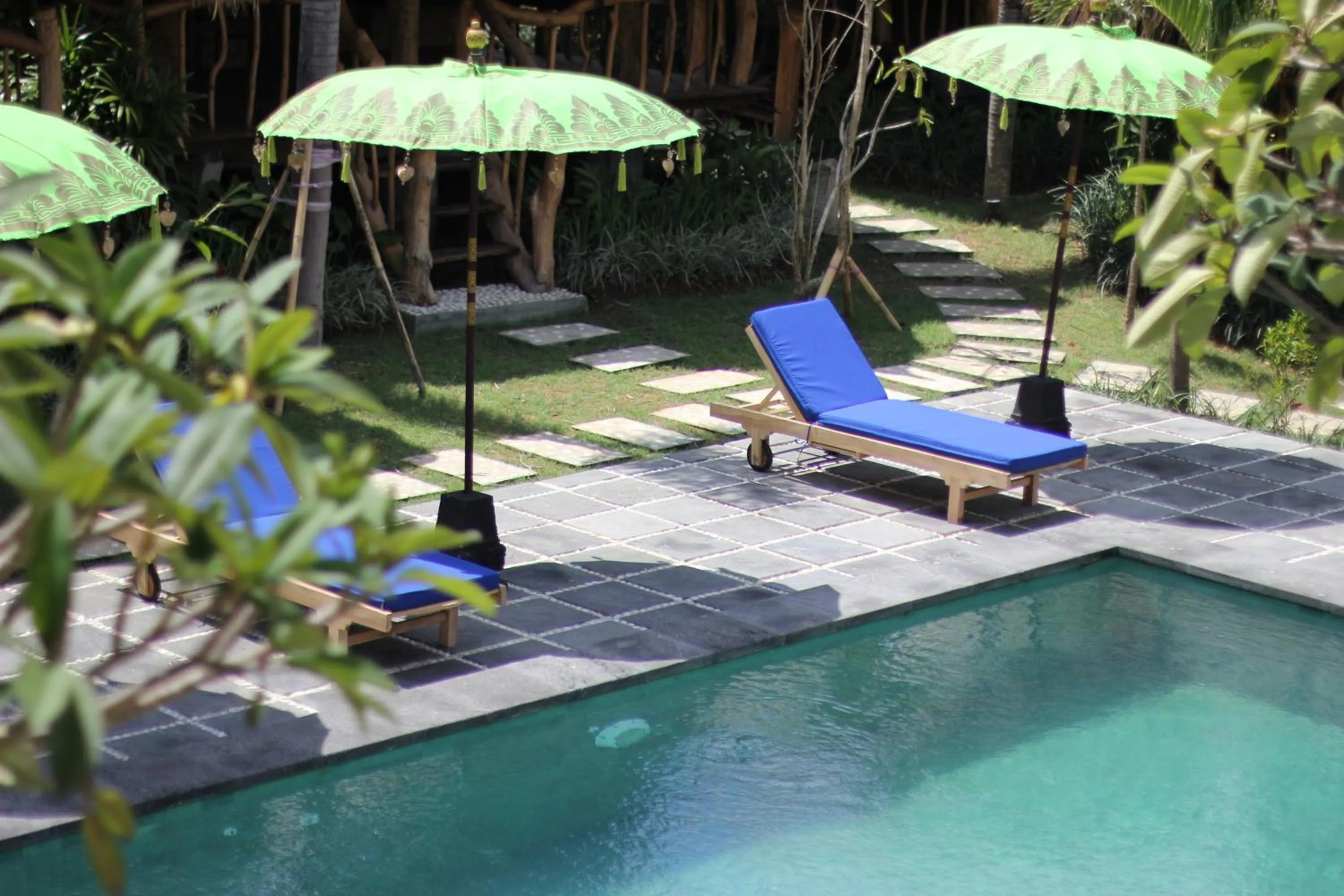 Swimming pool in The Calmtree Bungalows