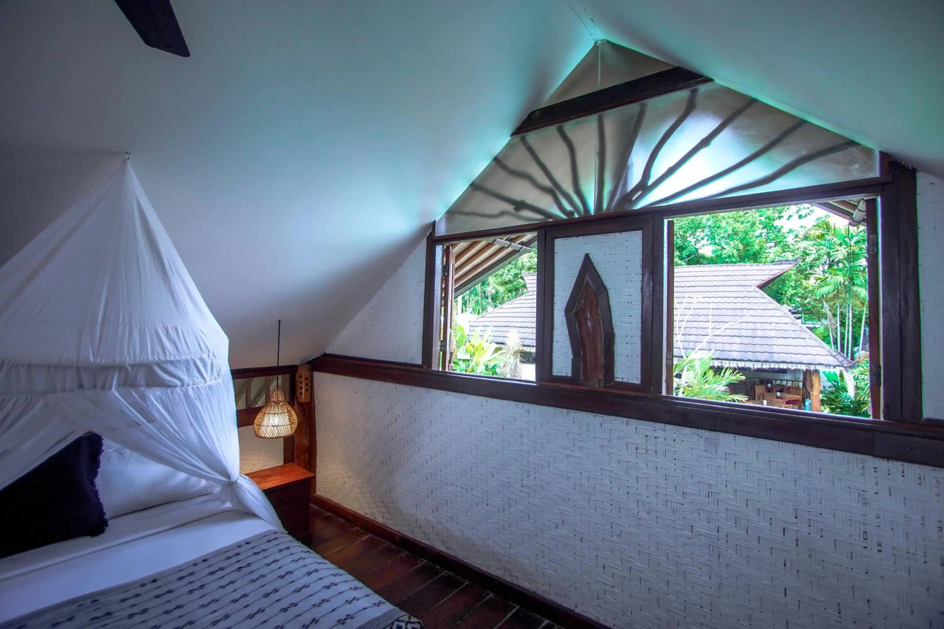 Bedroom, Bed in The Calmtree Bungalows
