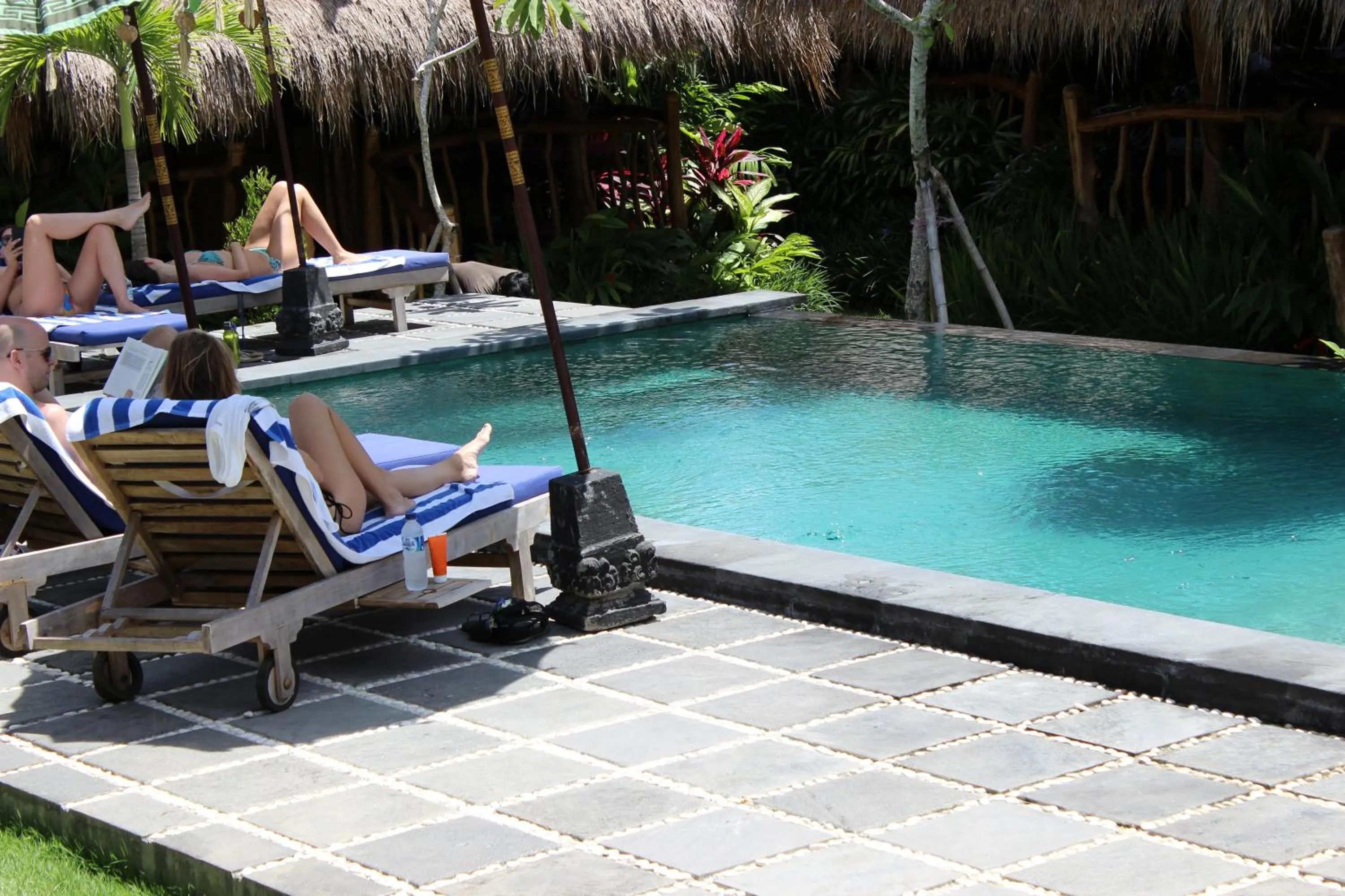 Swimming pool in The Calmtree Bungalows