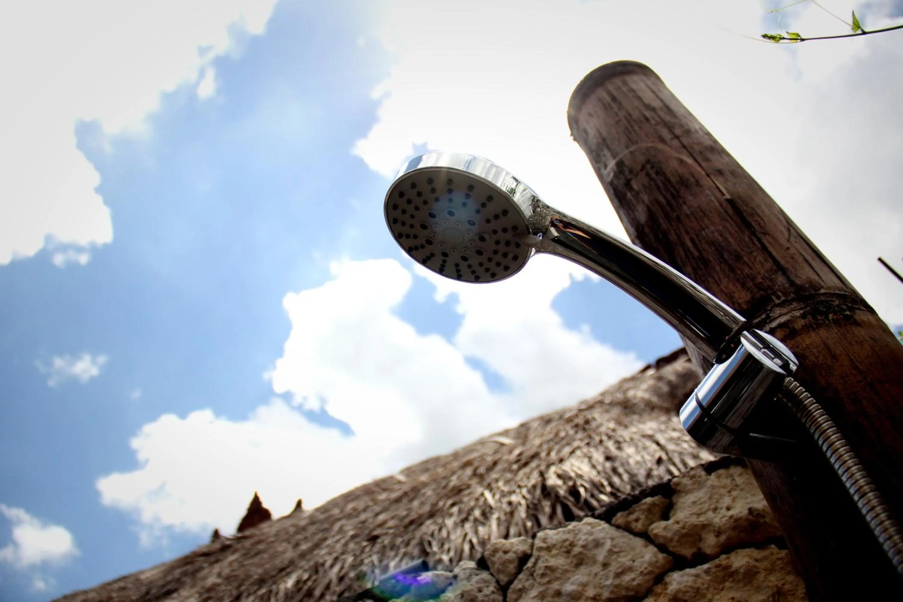 Bathroom in The Calmtree Bungalows
