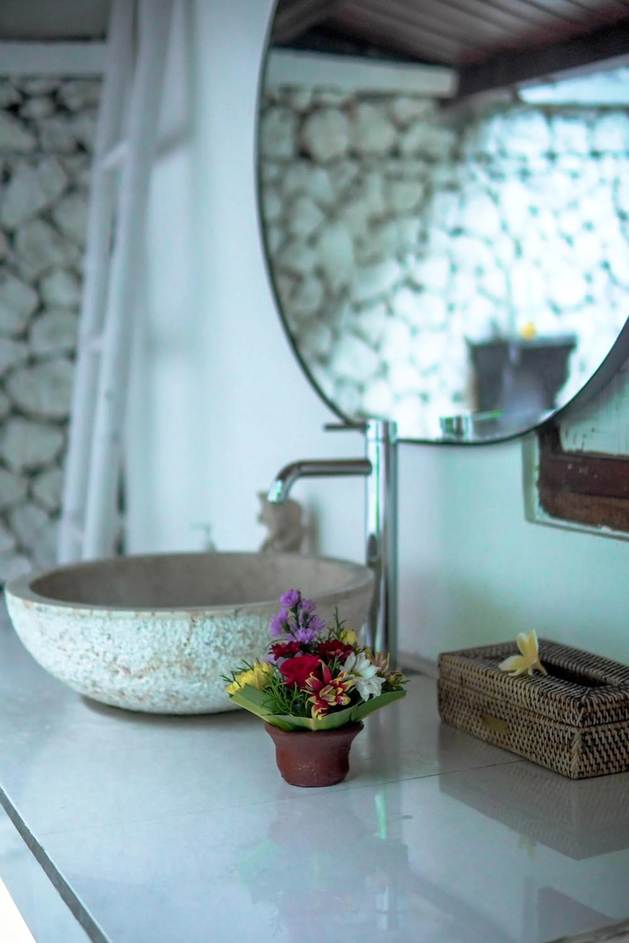 Bathroom in The Calmtree Bungalows