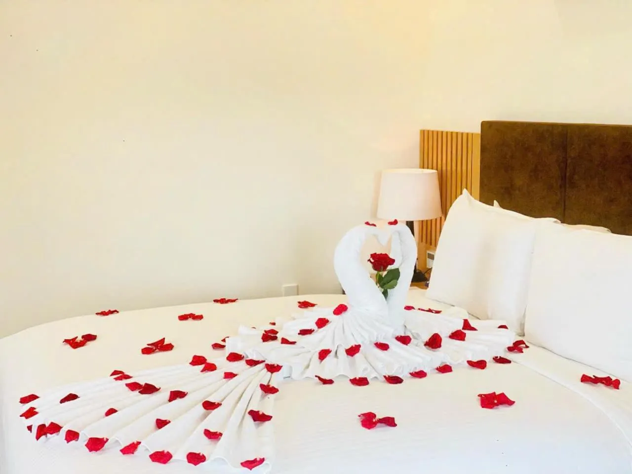Bed in Muong Thanh Quy Nhon Hotel