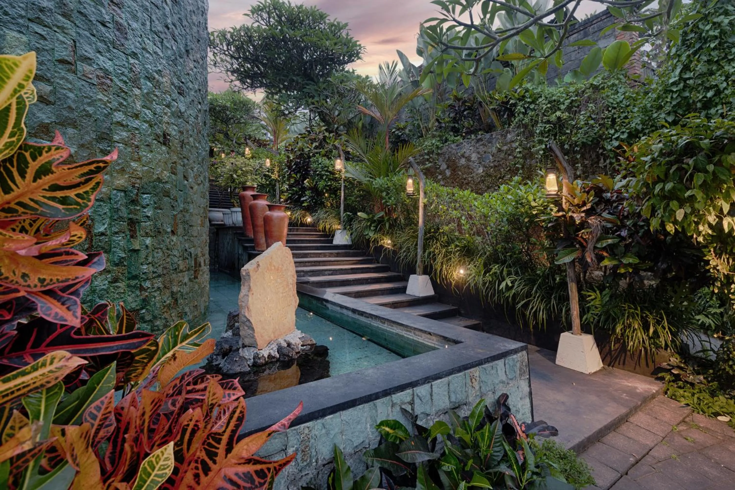 Facade/entrance in Ubud Padi Villas