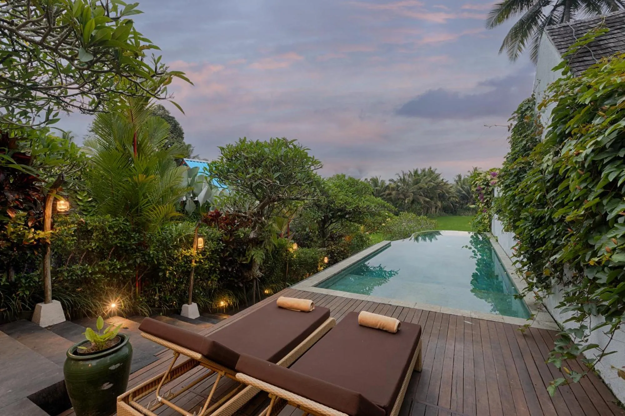 Swimming pool in Ubud Padi Villas