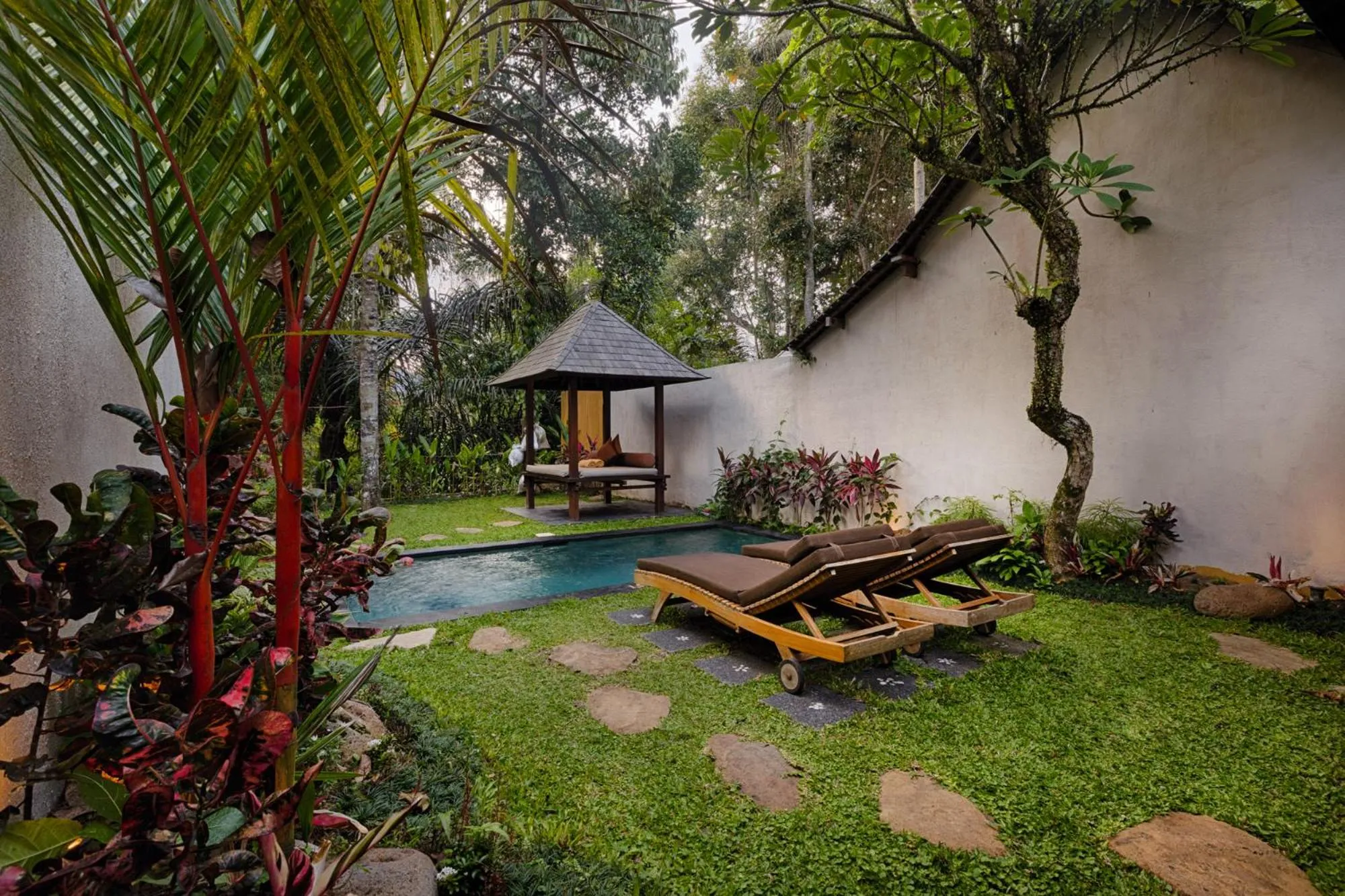 Garden in Ubud Padi Villas