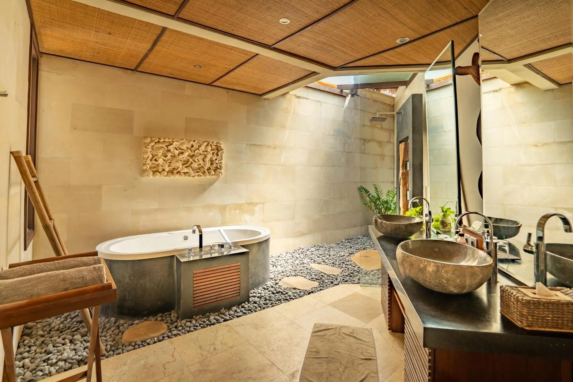 Bathroom in The Griya Villas and Spa