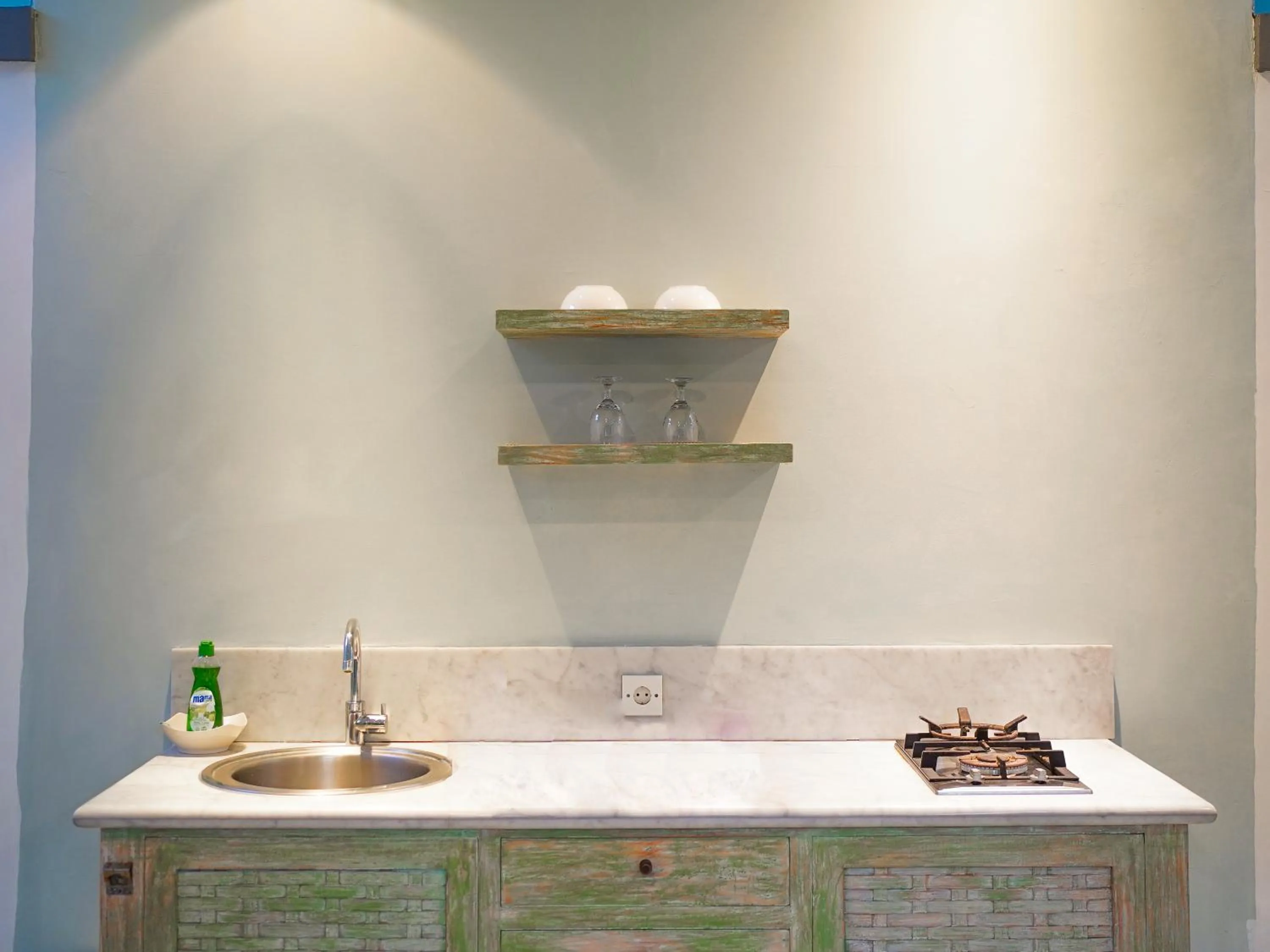 kitchen in New Pondok Sara Villas