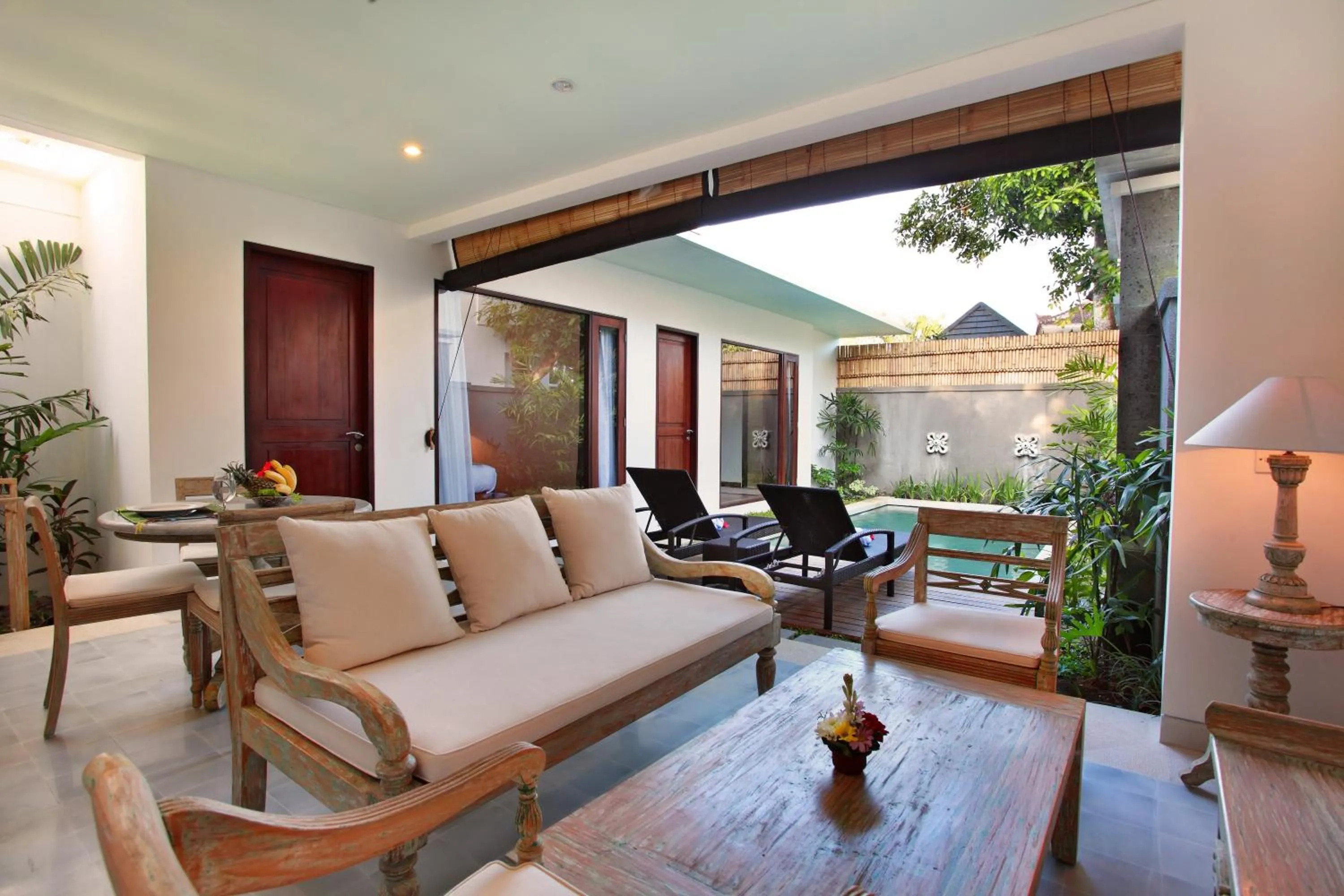 Living room in New Pondok Sara Villas