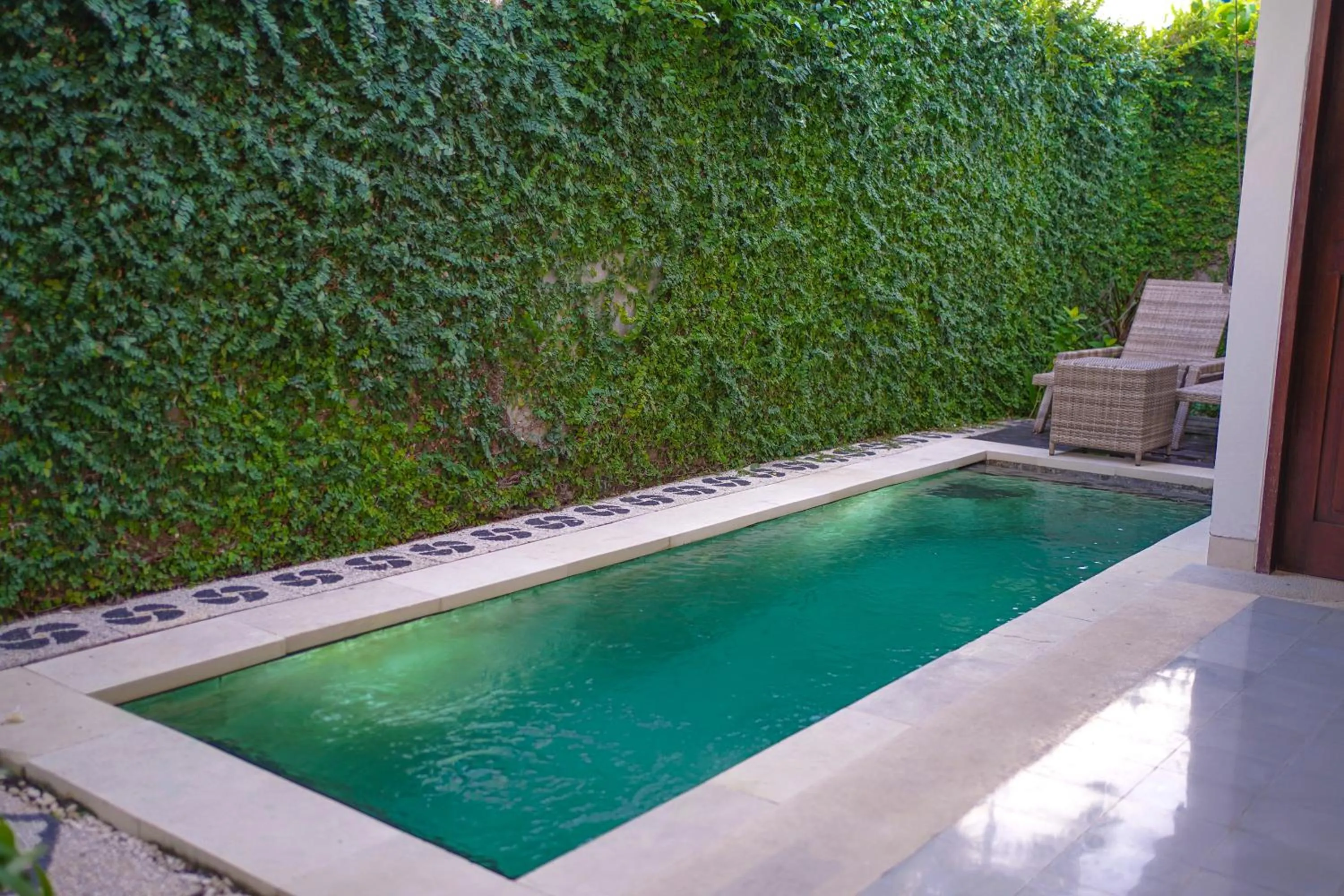 Pool view in New Pondok Sara Villas