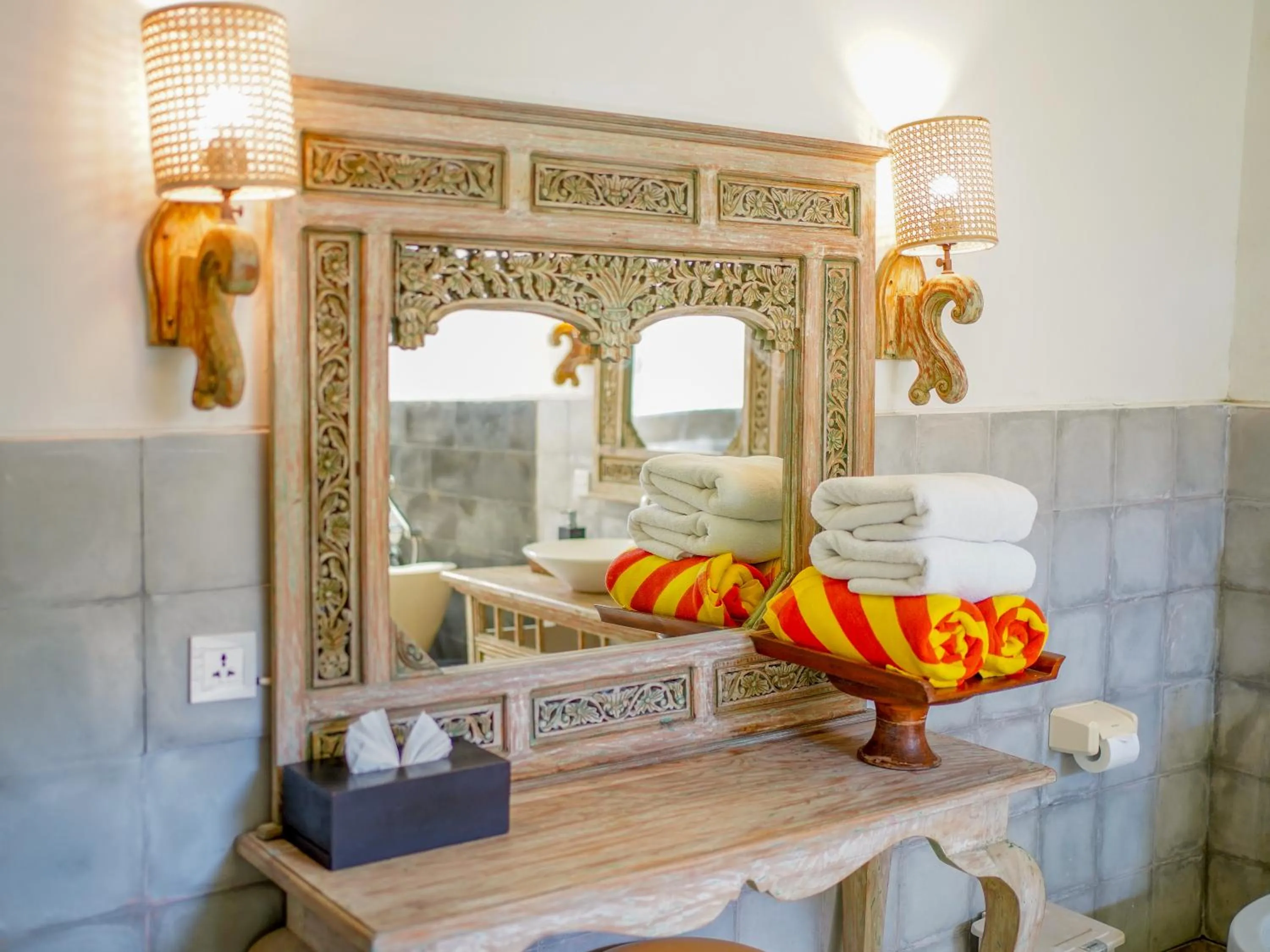 Bathroom in New Pondok Sara Villas