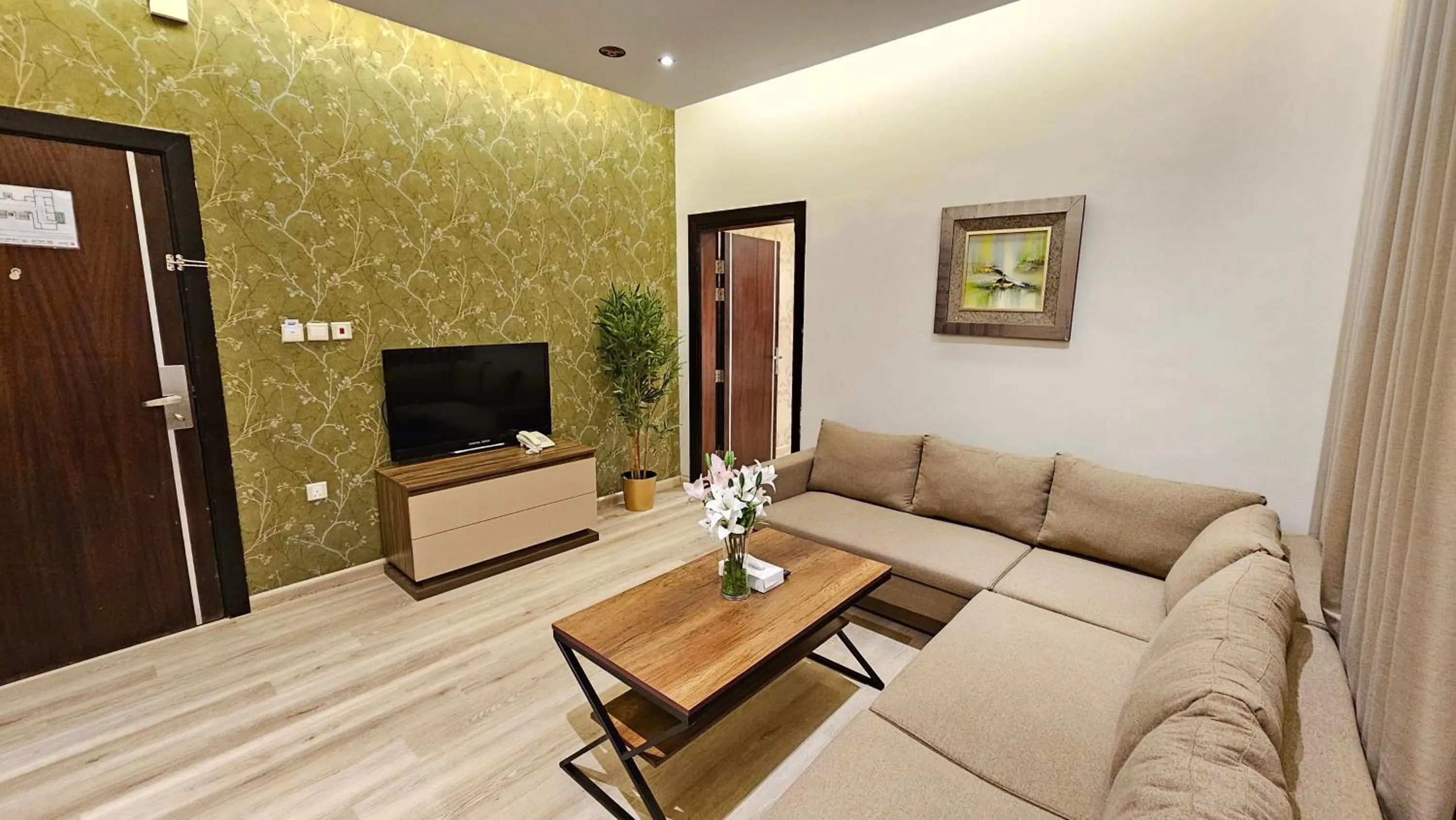 TV and multimedia in Rahhal AlBahr Serviced Apartments