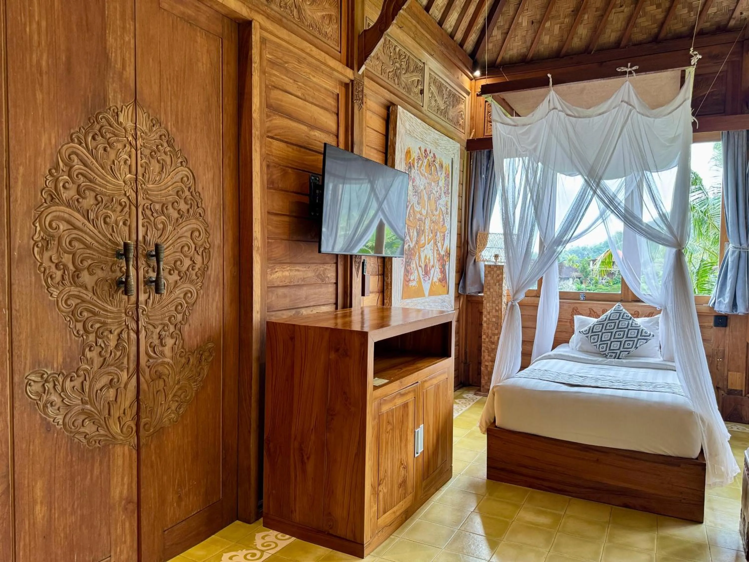 Bed in Sawah Indah Villa