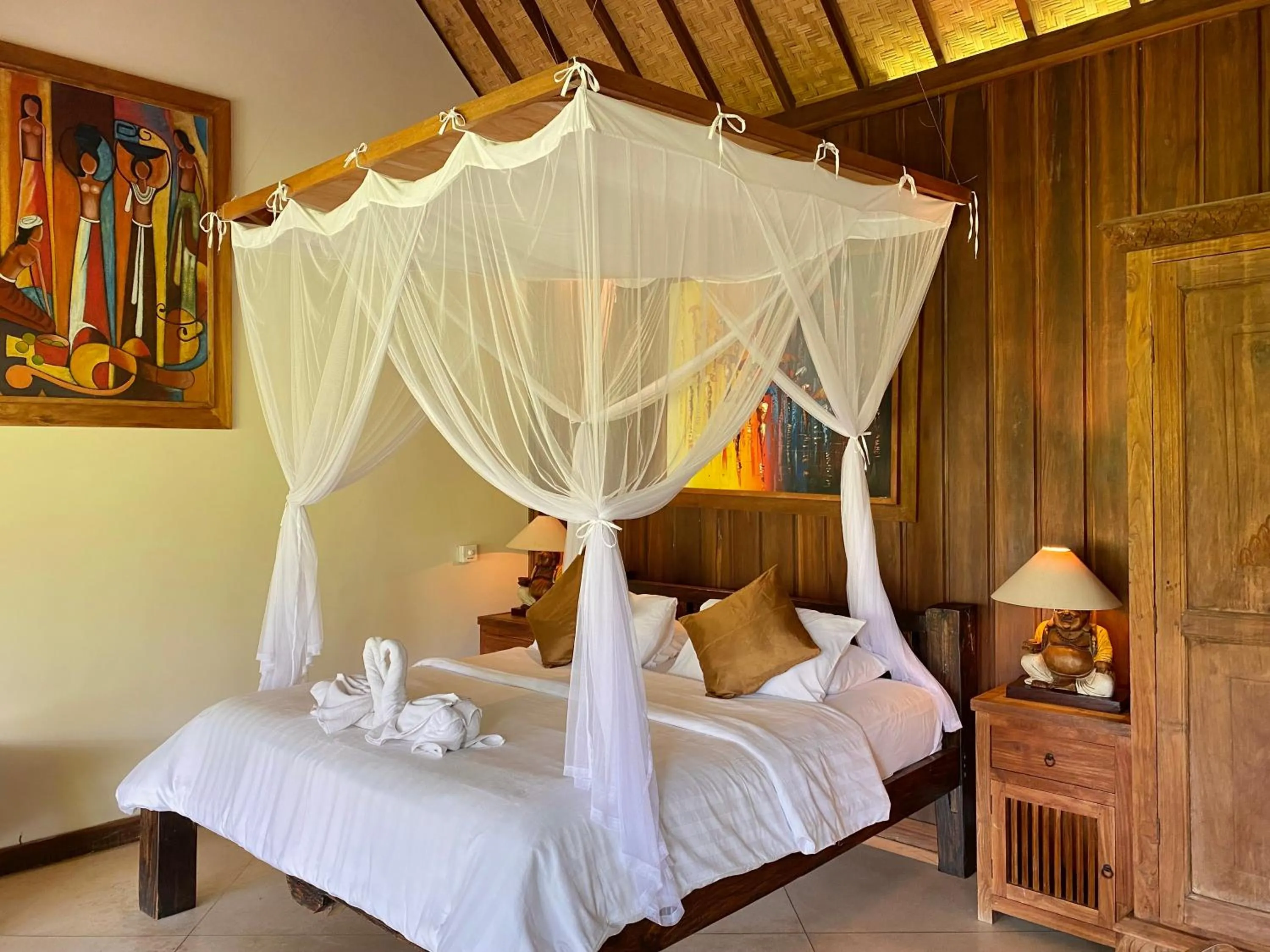 Bed in Sawah Indah Villa