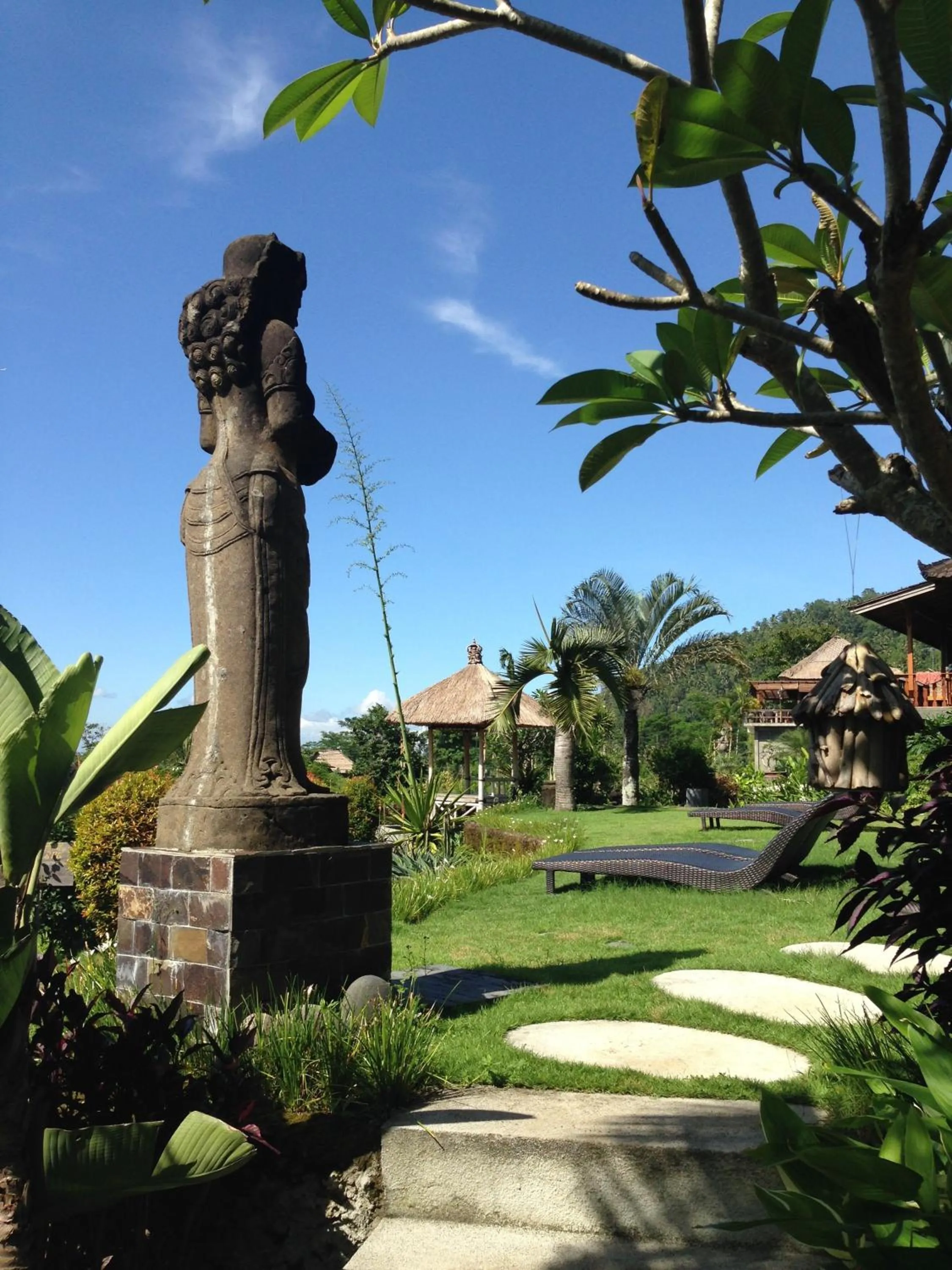 Decorative detail in Sawah Indah Villa