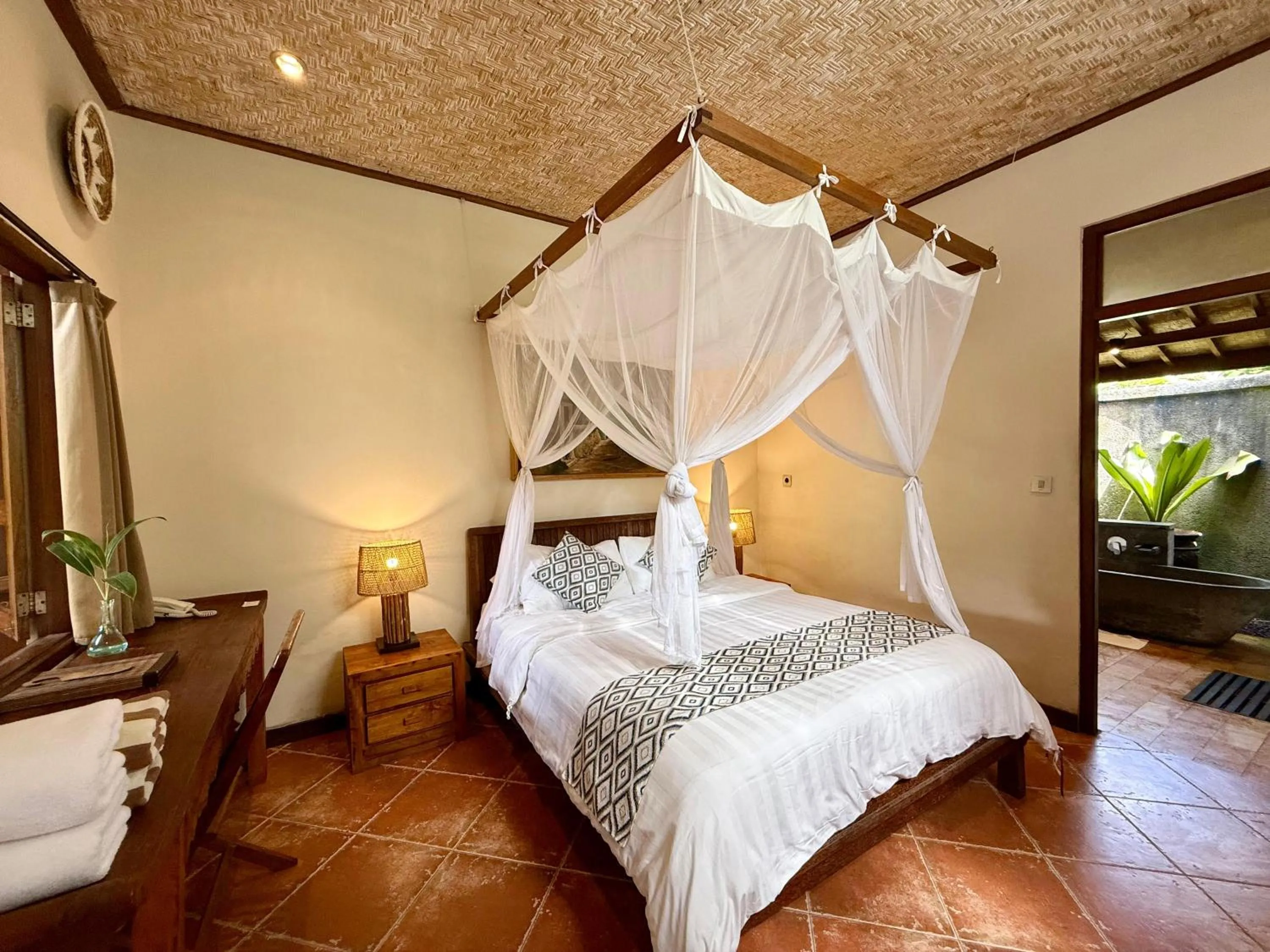 Bed in Sawah Indah Villa