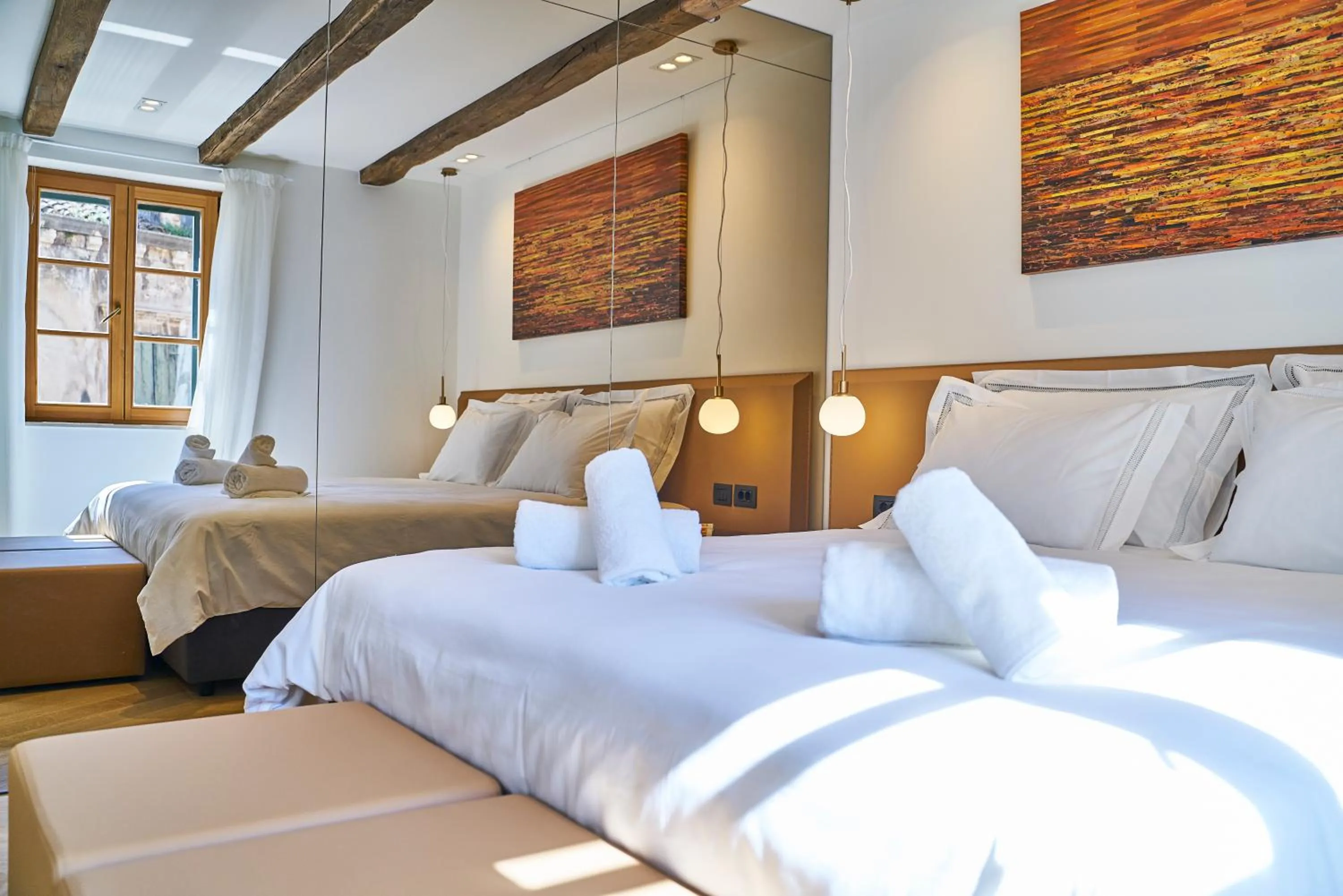 Bed in Villa Pergola