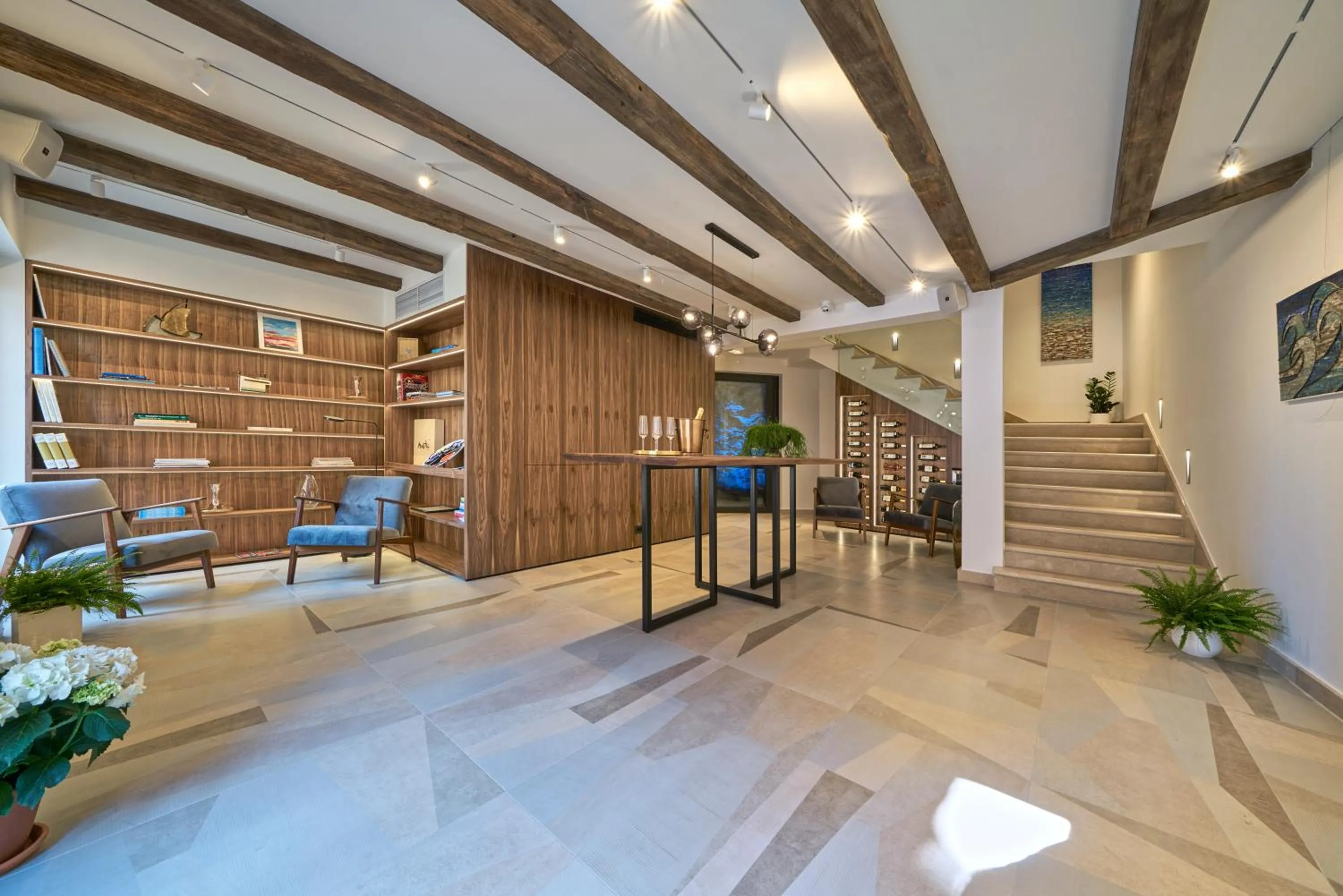 Lobby or reception in Villa Pergola