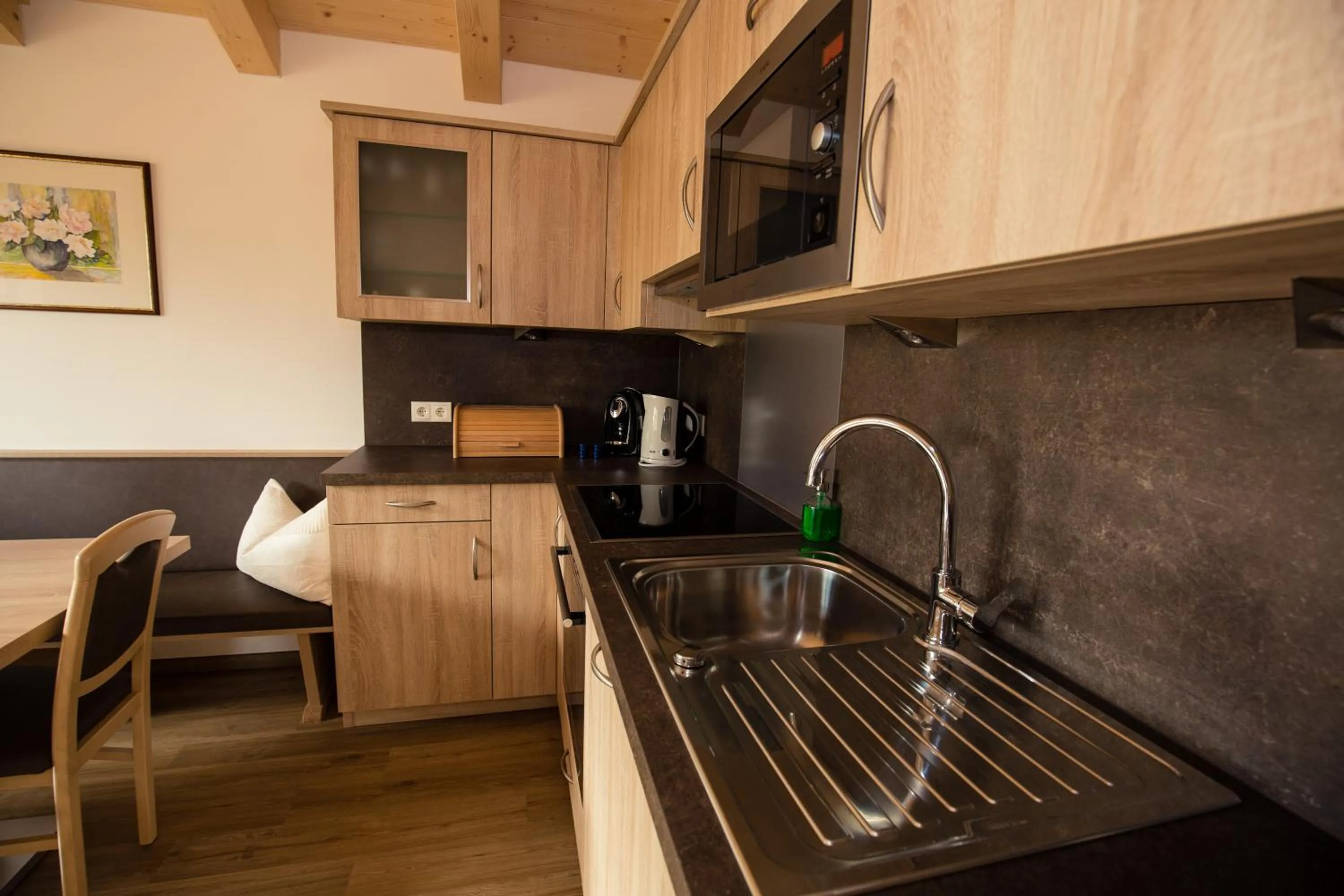 Kitchen or kitchenette in Appartemets Hauserbauer
