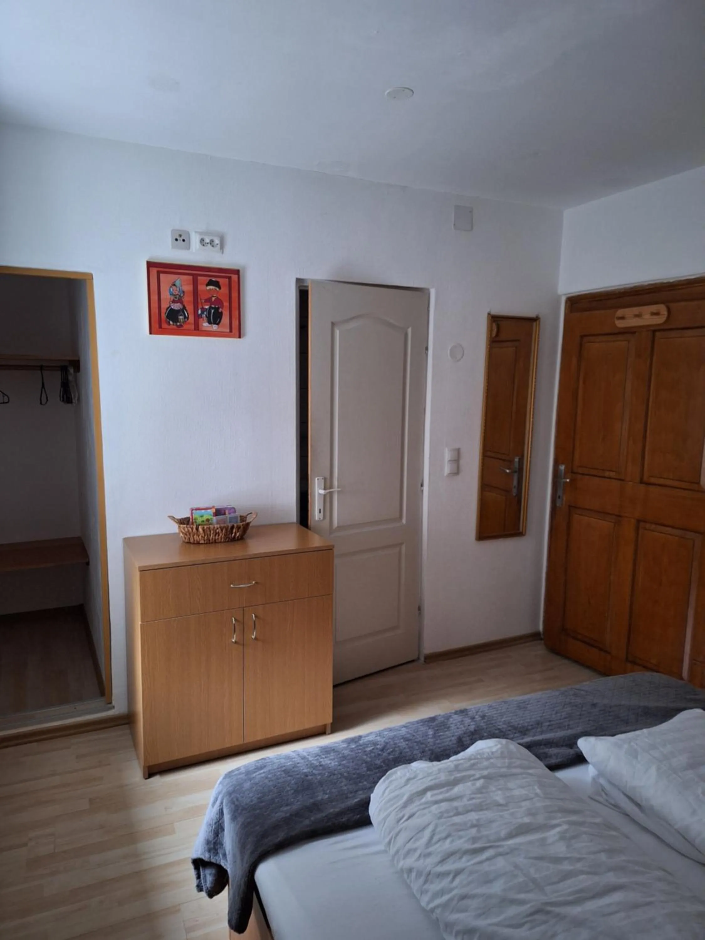 Bed in Zirnberg Appartements