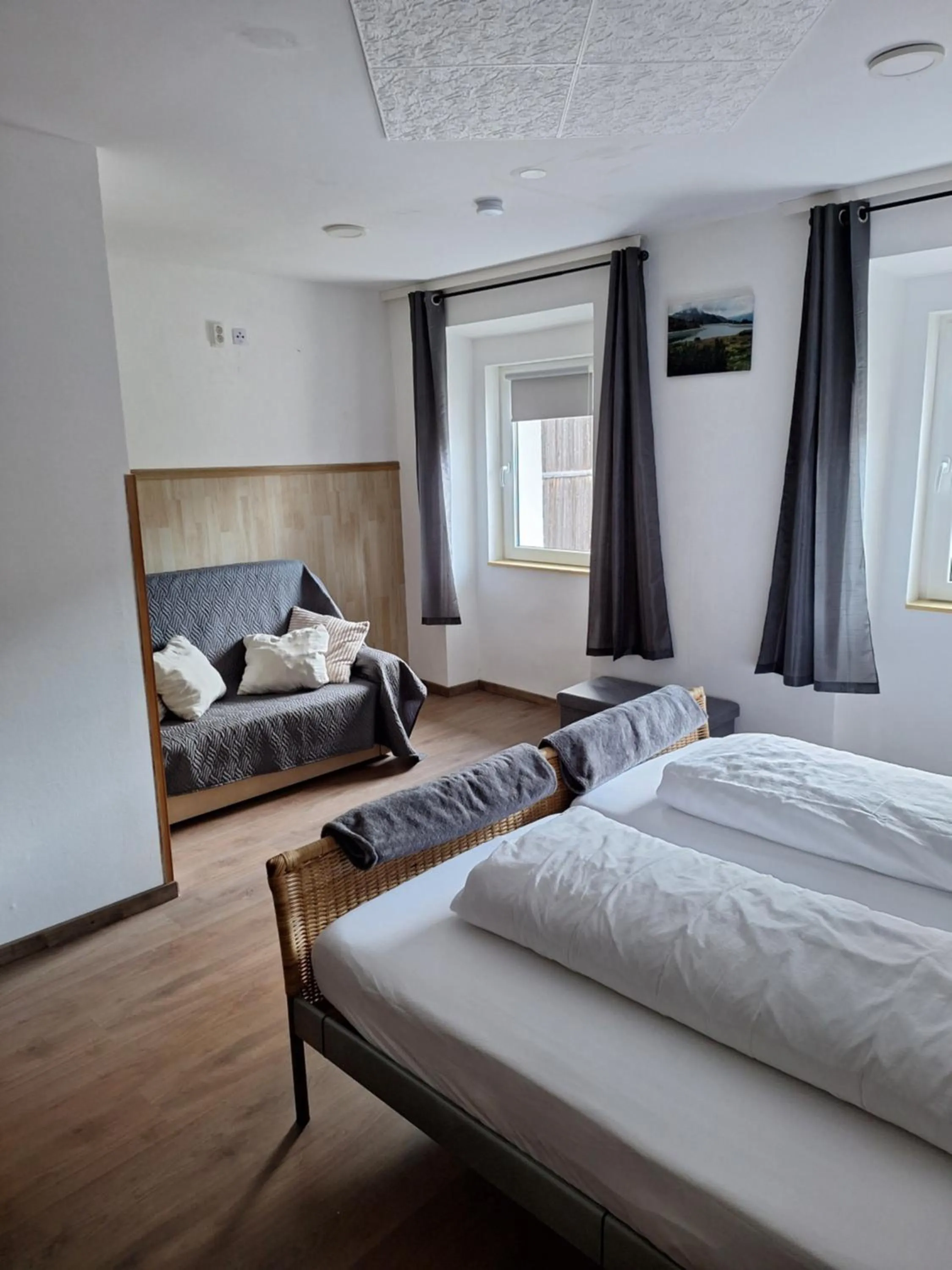 Bed in Zirnberg Appartements