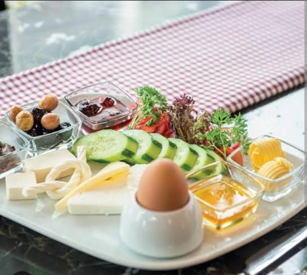 Continental breakfast in Medellin Apart Hotel Istanbul