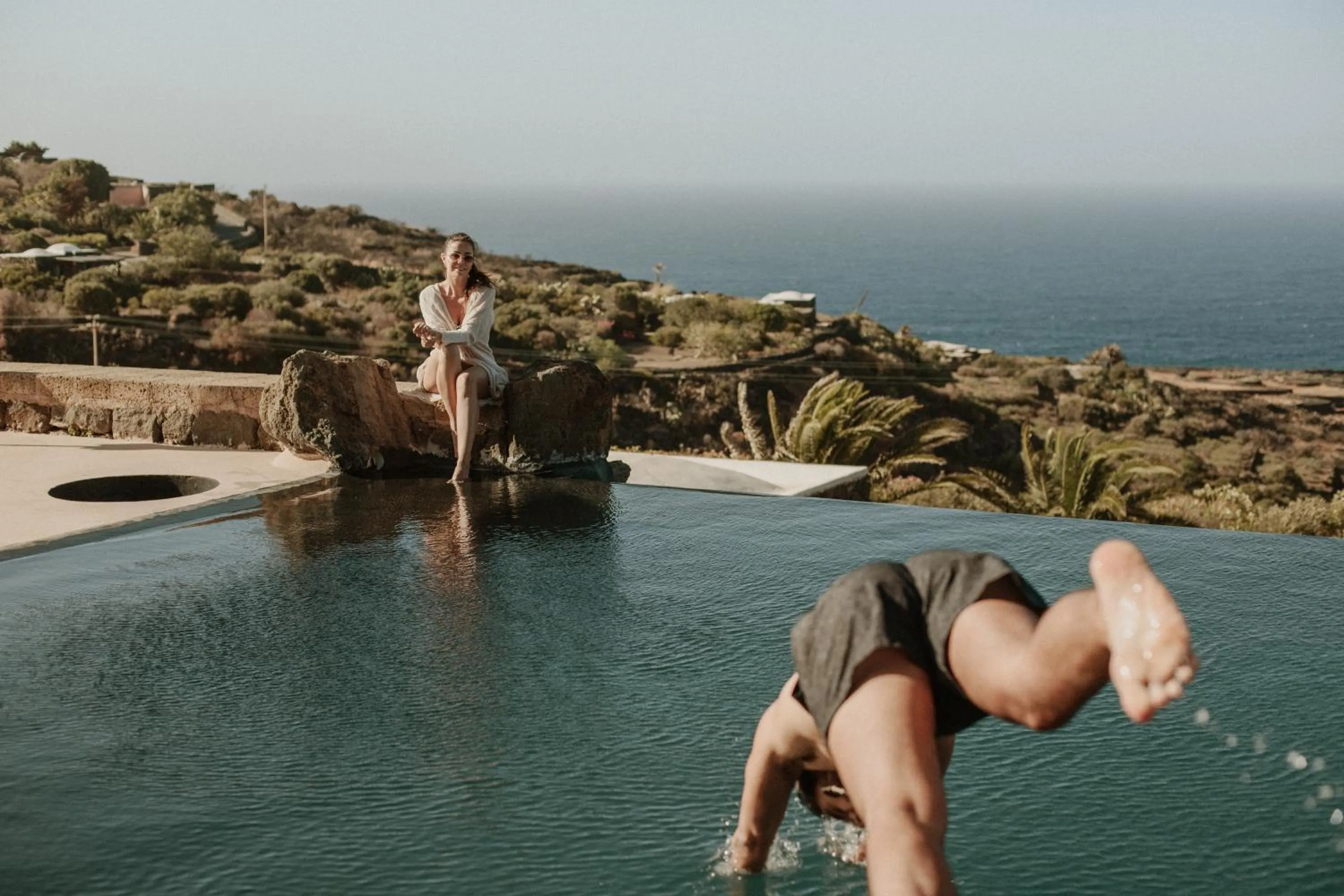 People in Pantelleria Dream Resort