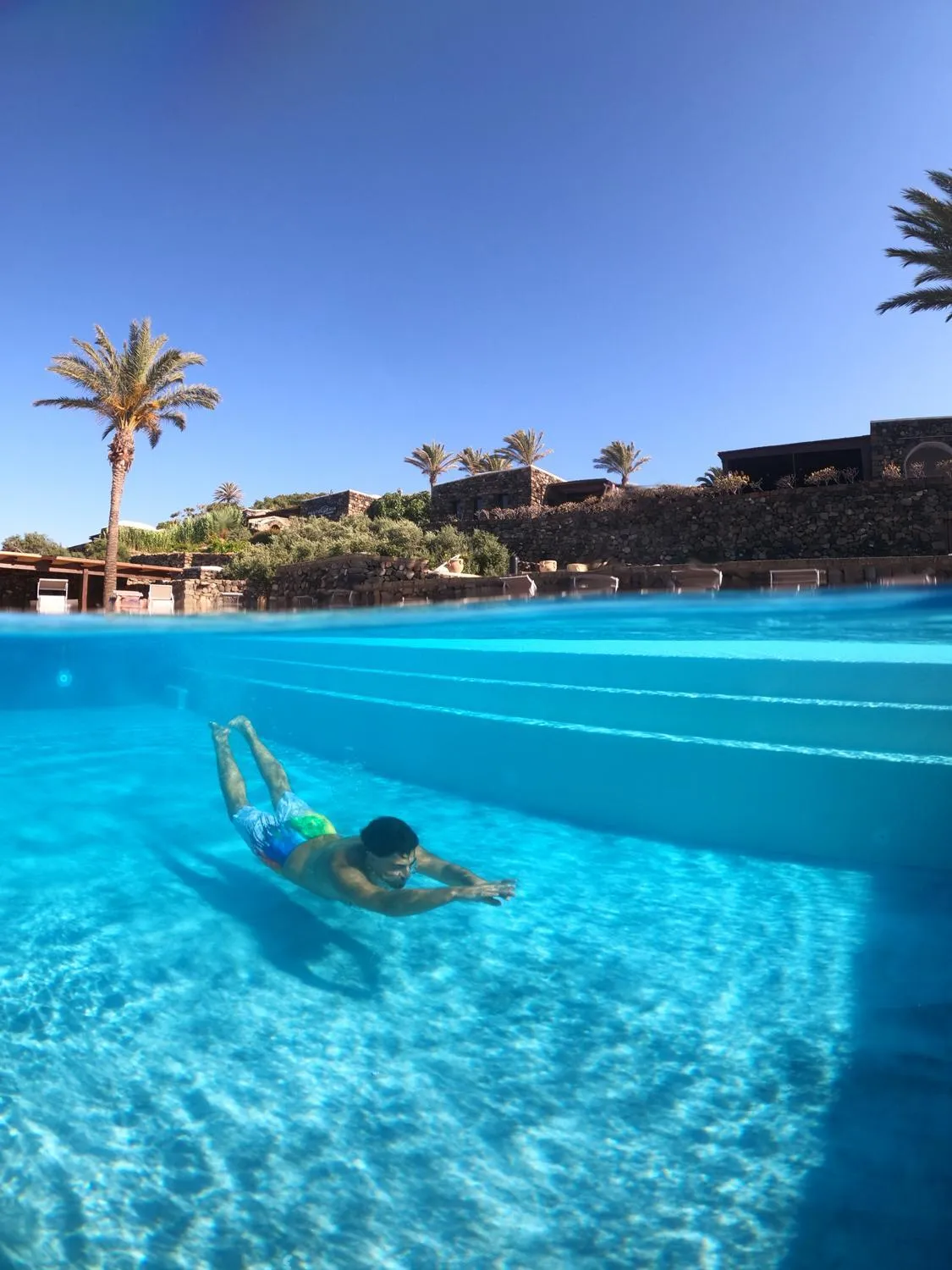 Swimming pool in Pantelleria Dream Resort
