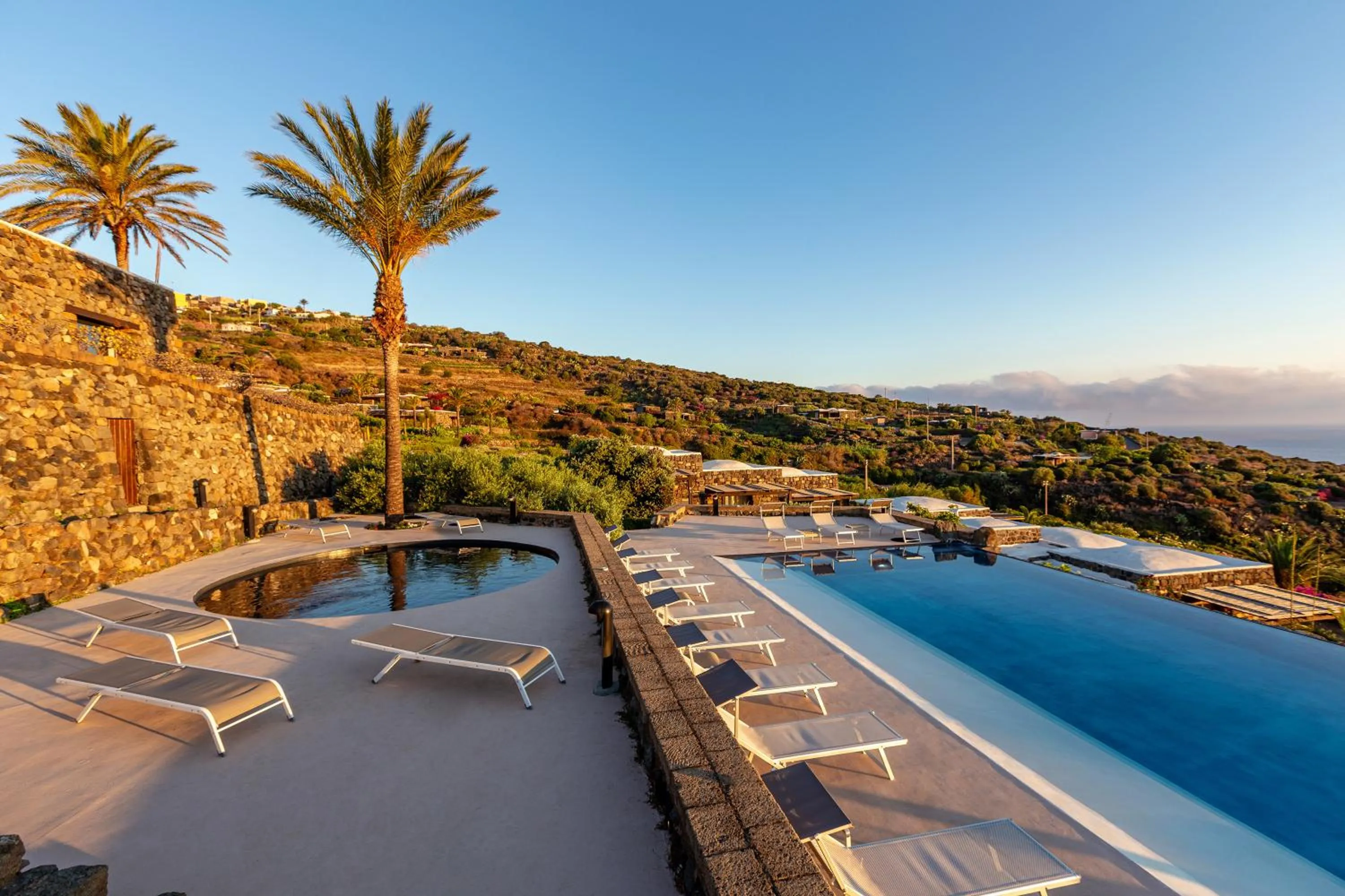 Pool view in Pantelleria Dream Resort