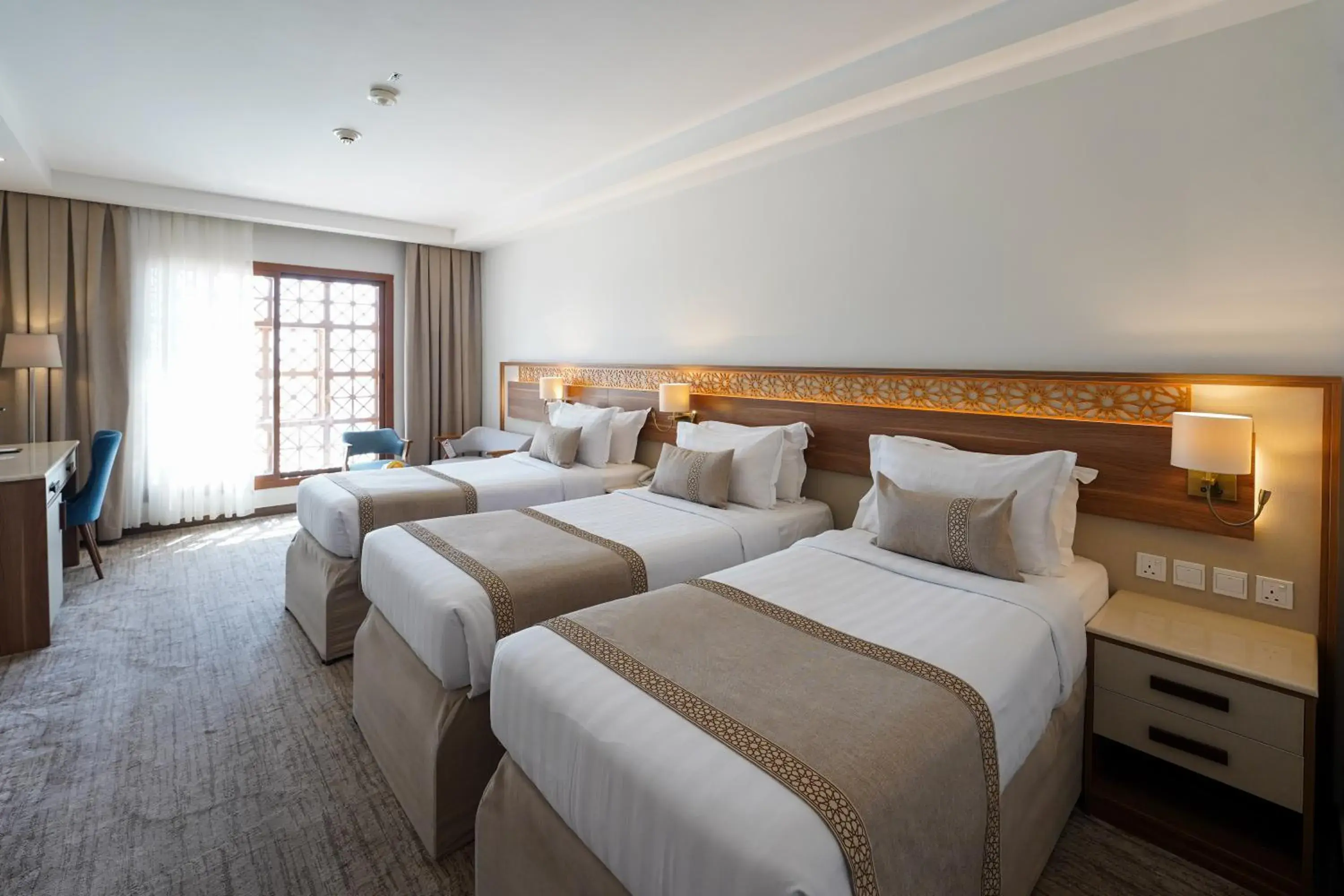 Basic Triple Room in Le Bosphorus Hotel - Waqf Safi Basic Triple Room in Le Bosphorus Hotel - Waqf Safi