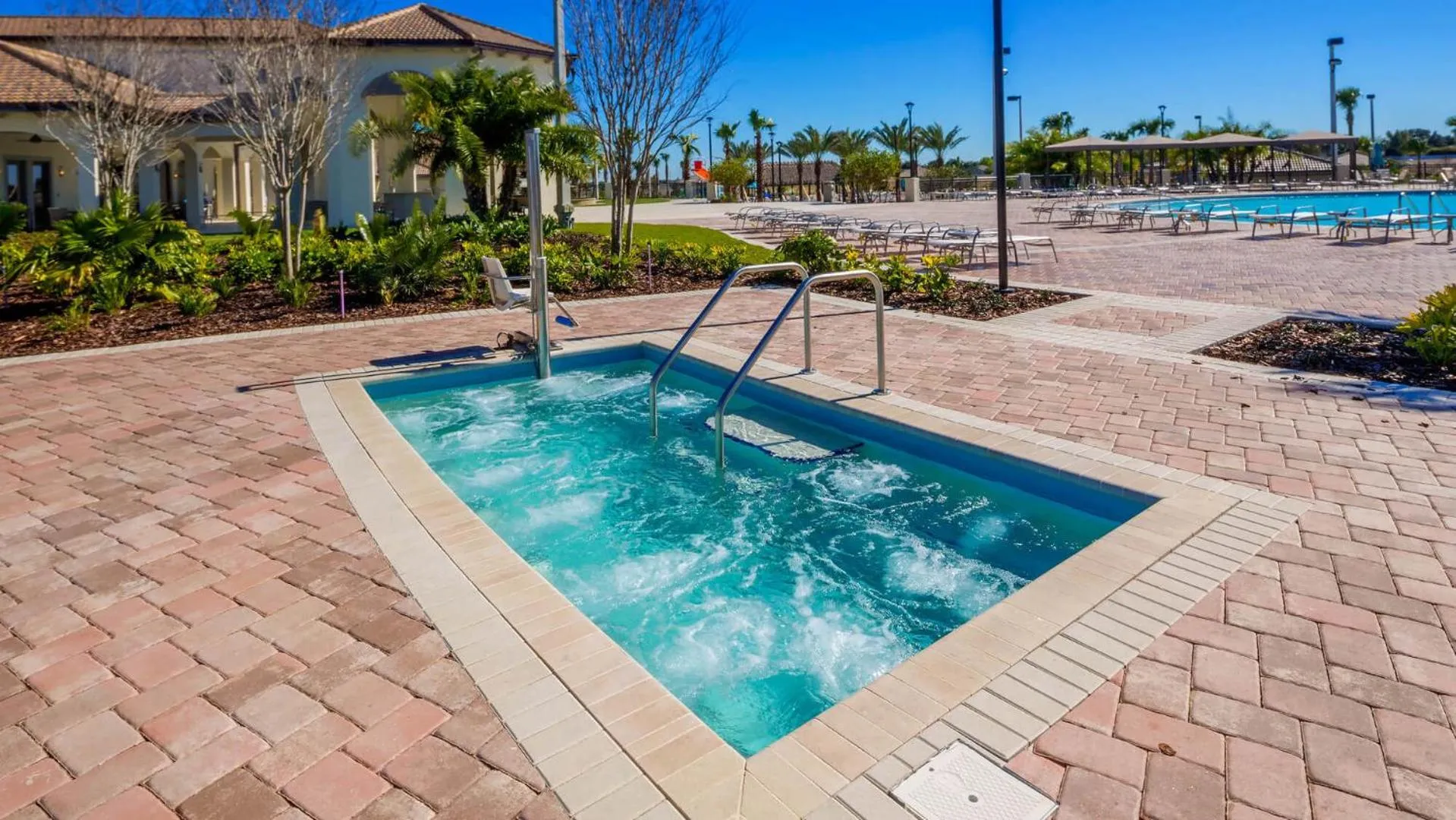 Hot Tub in Mickeys Hideaway - 5 bed ChampionsGate pool home