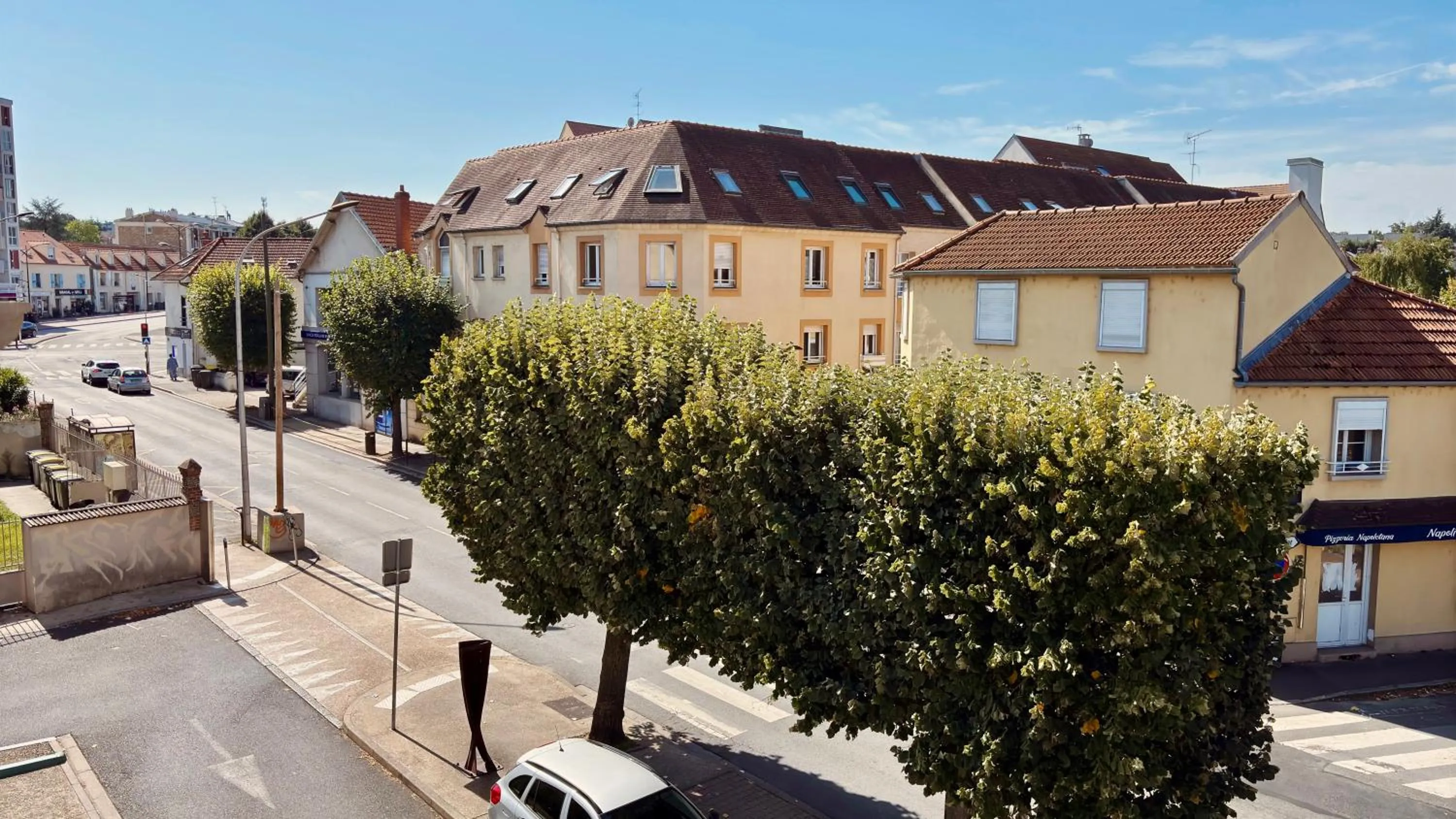 City view in Kyriad Direct Arpajon