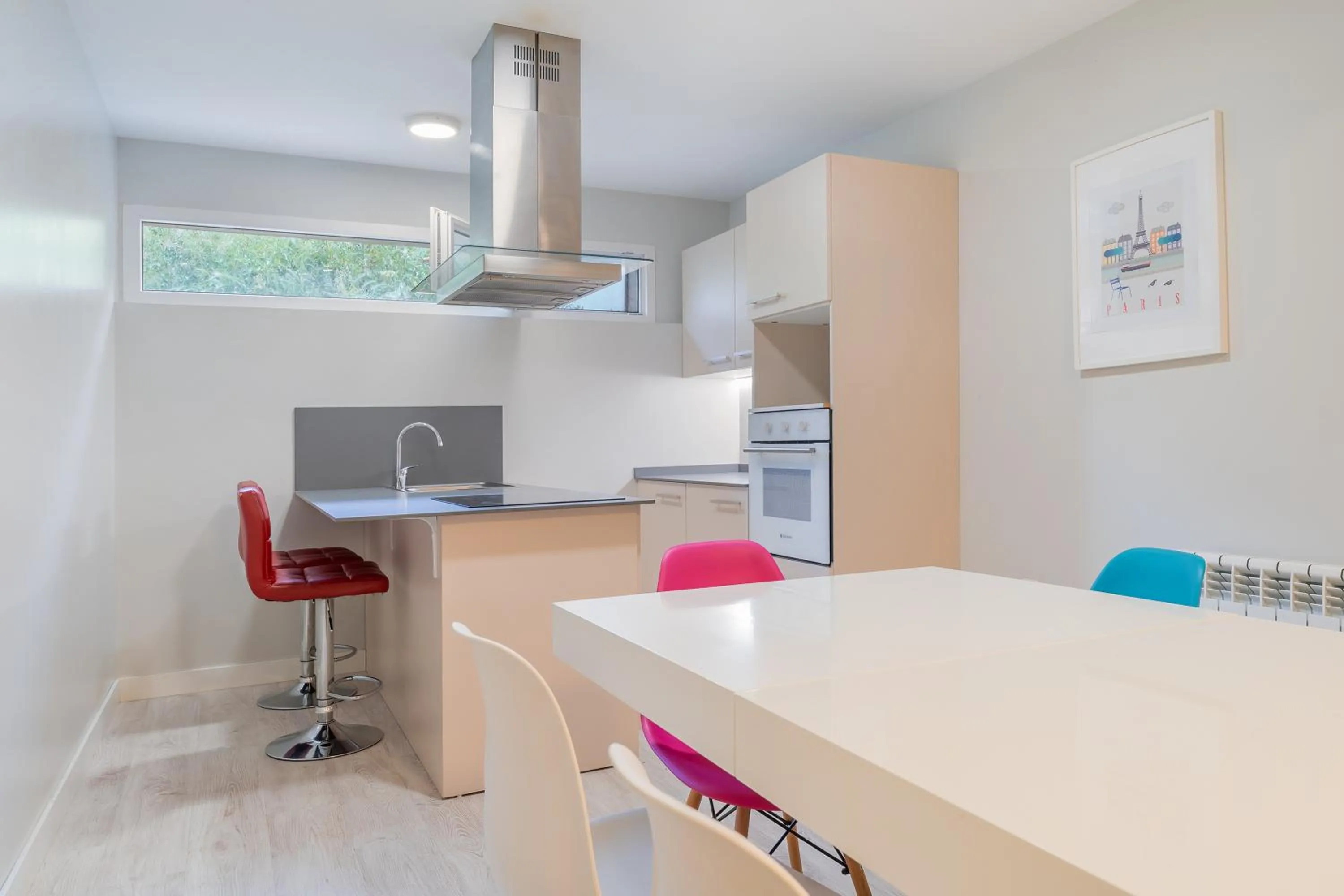 Kitchen or kitchenette in Estudios los Arcos