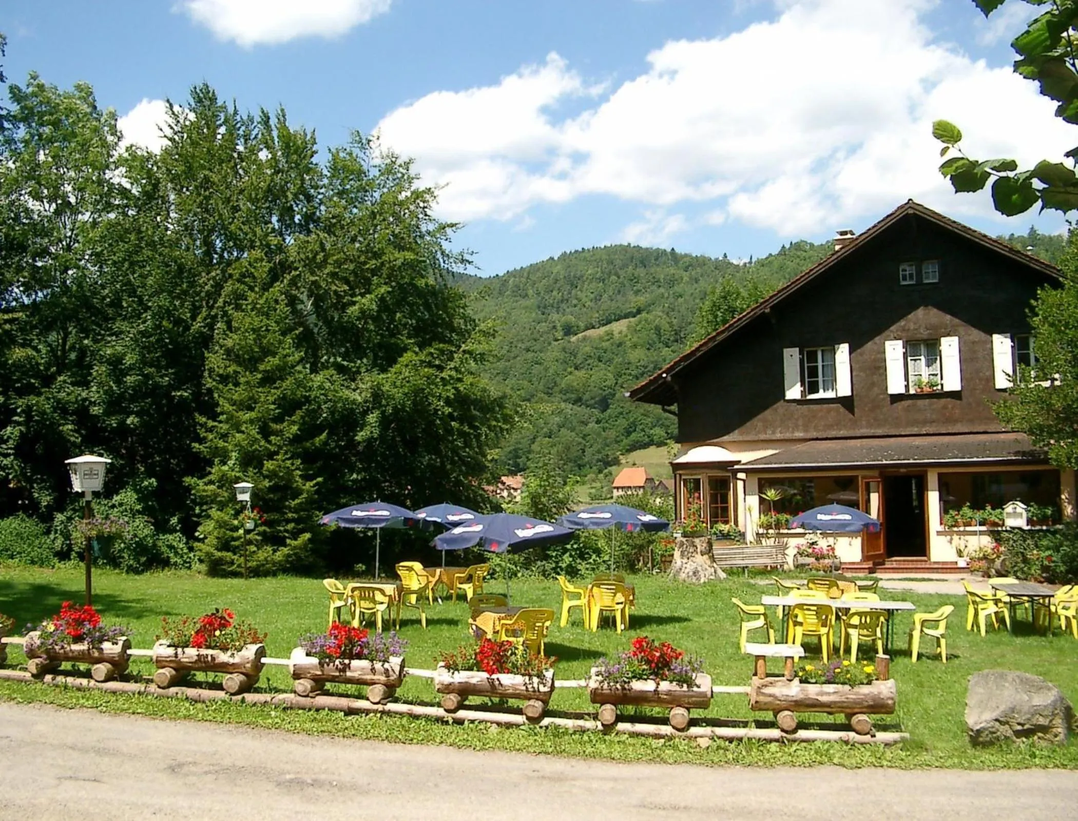 Patio in Le Chalet