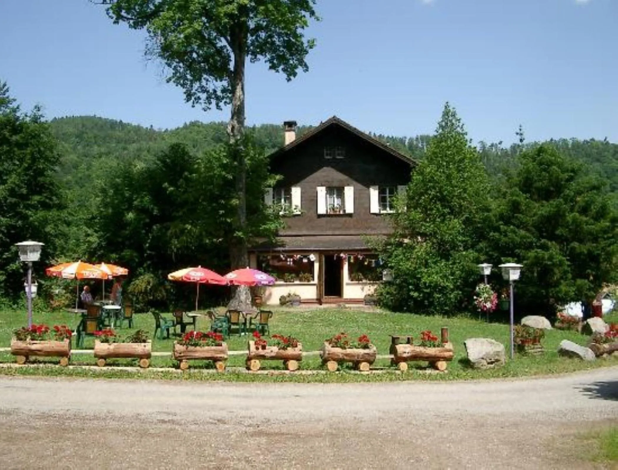 Garden in Le Chalet