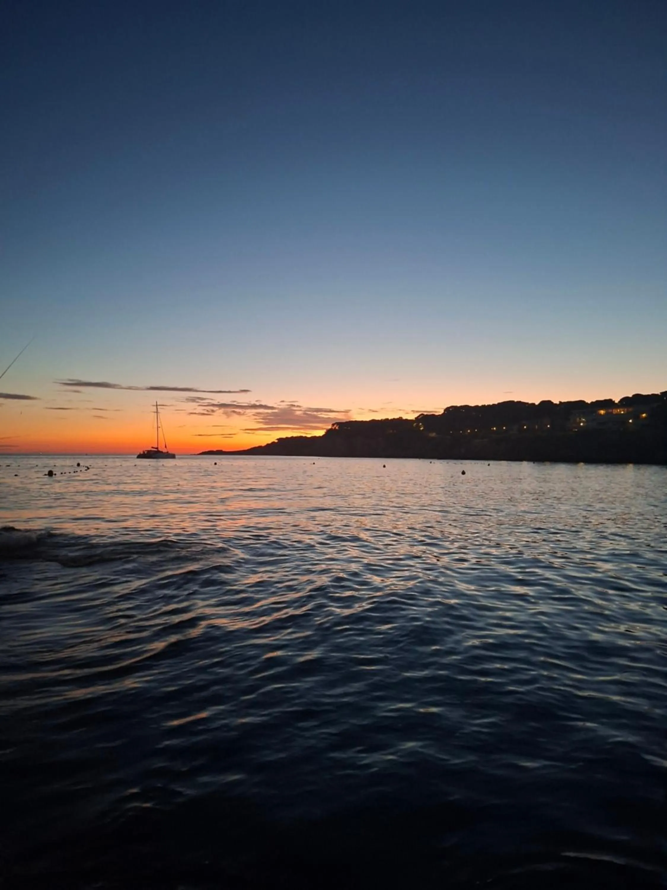 Sunset in hôtel Le Synaya