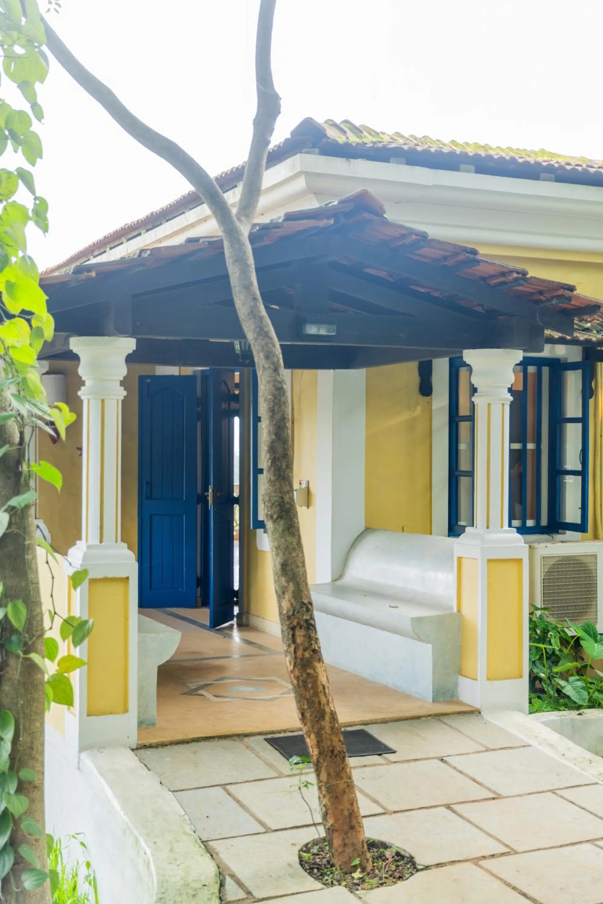 Property building, Bed in Wildflower Goa