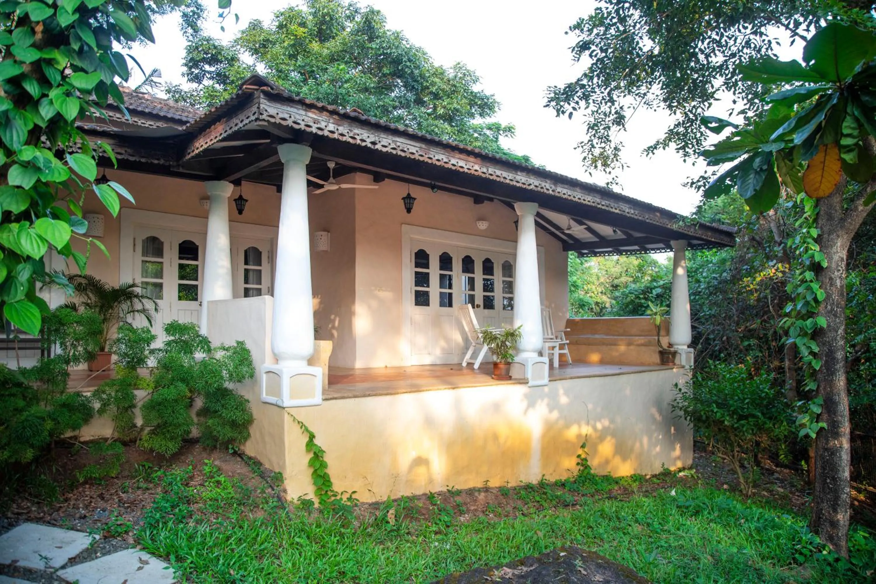 Facade/entrance in Wildflower Goa