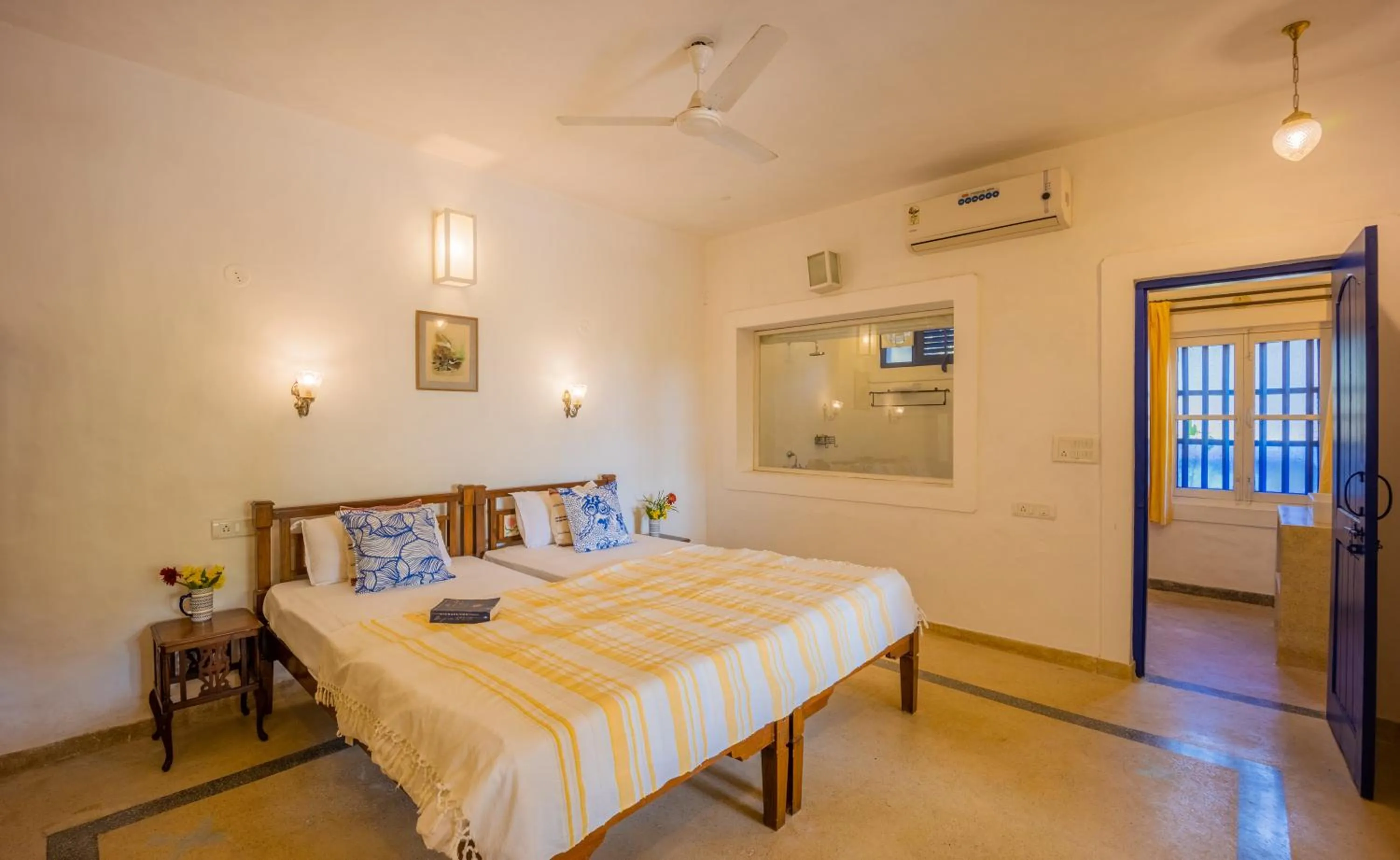 Bedroom, Bed in Wildflower Goa