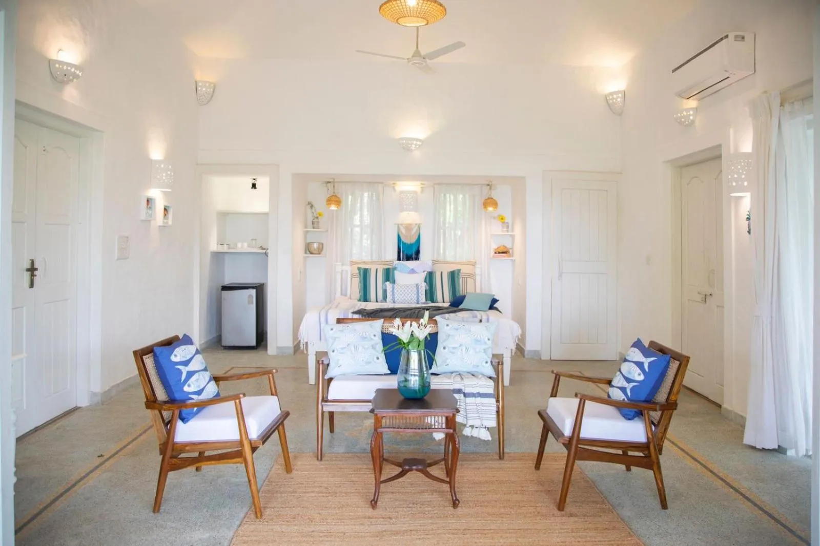 Living room in Wildflower Goa