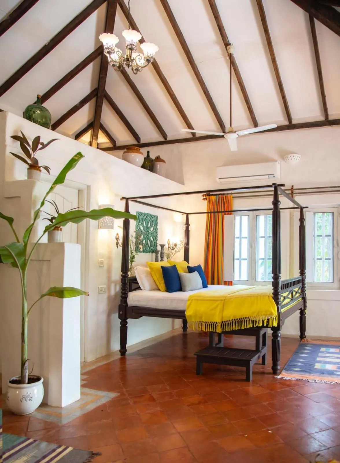 Bedroom, Bed in Wildflower Goa