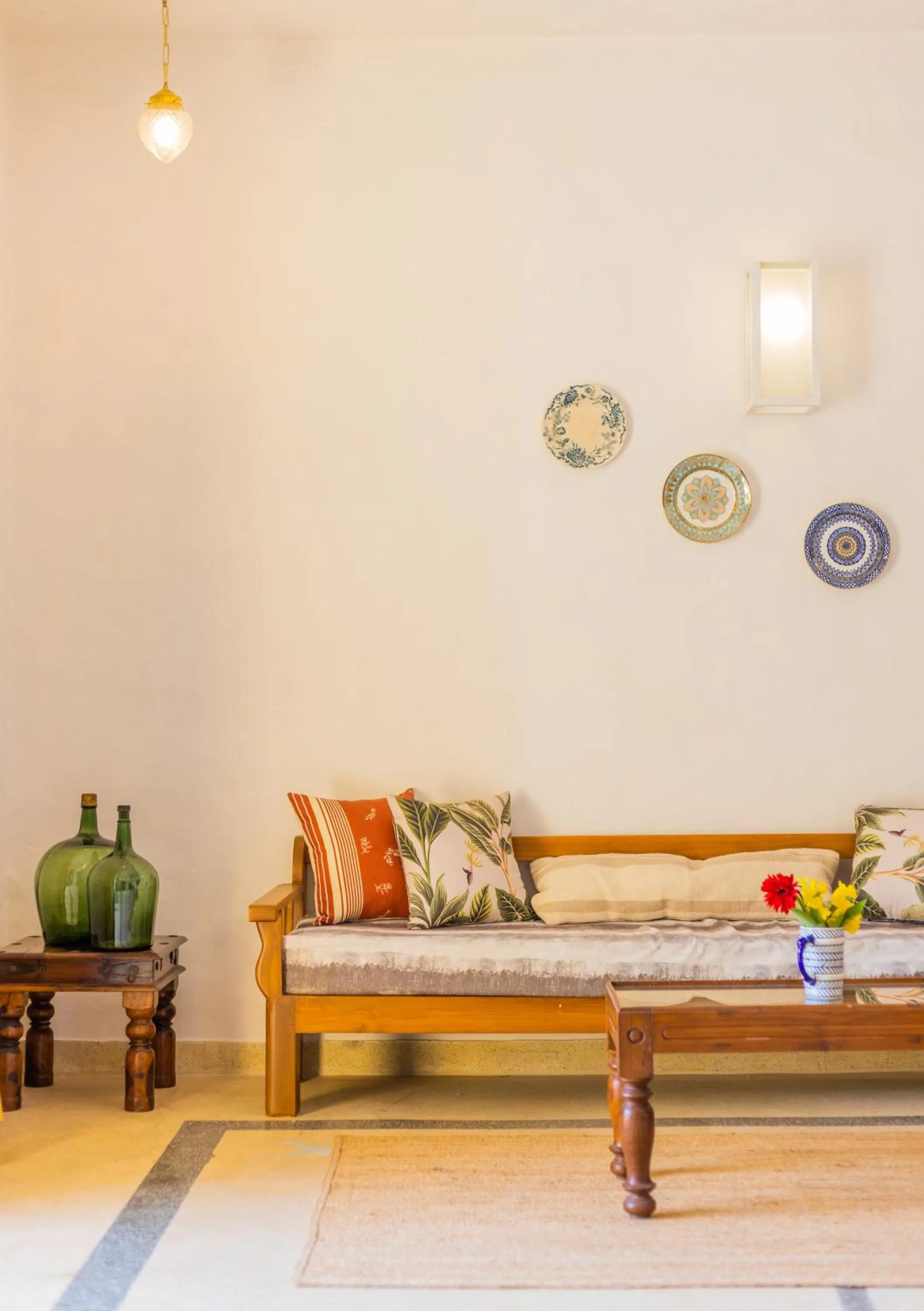Living room in Wildflower Goa