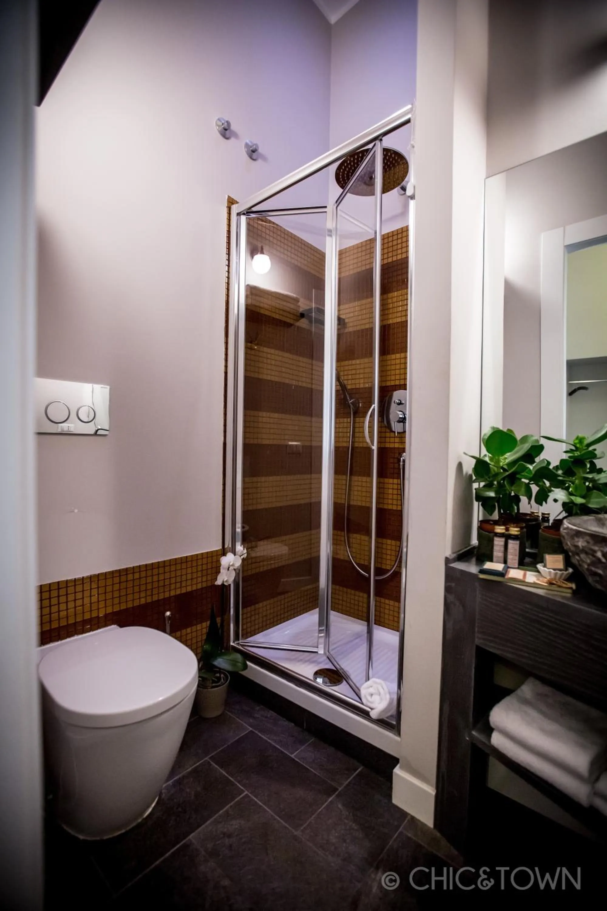 Toilet in Chic & Town Luxury Rooms Piazza di Spagna