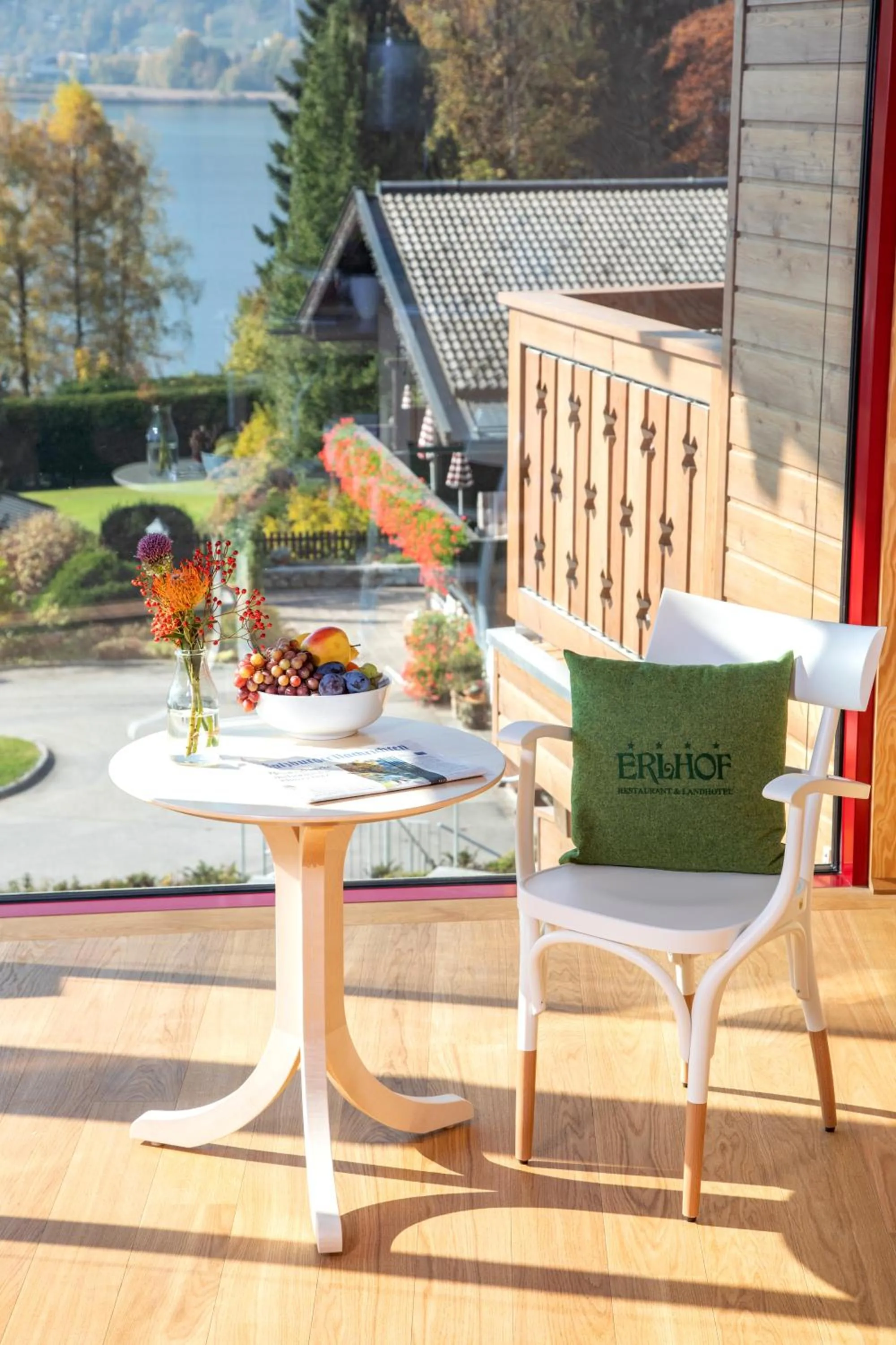 Lake view in Der Erlhof Restaurant & Landhotel