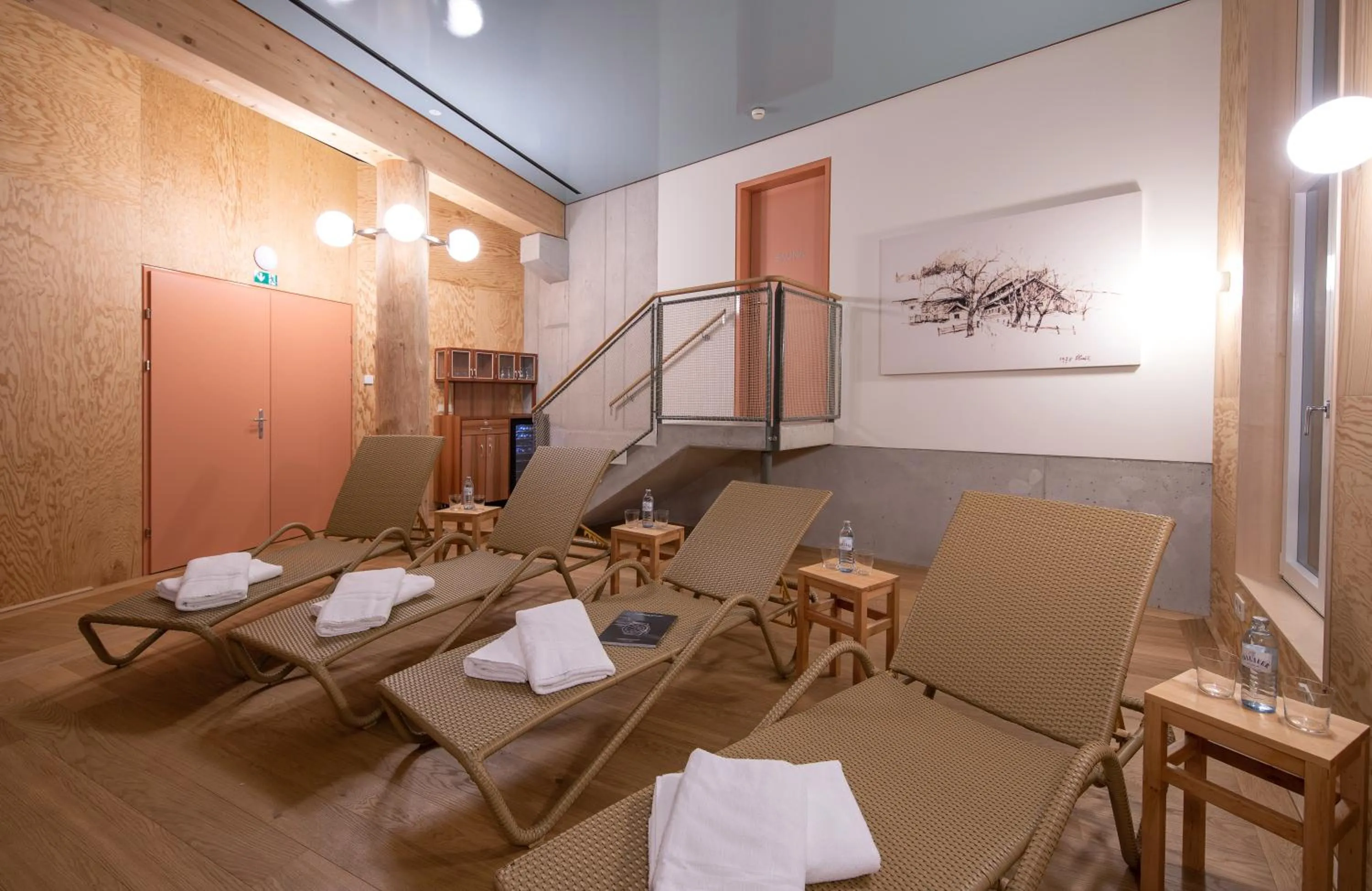 Sauna in Der Erlhof Restaurant & Landhotel