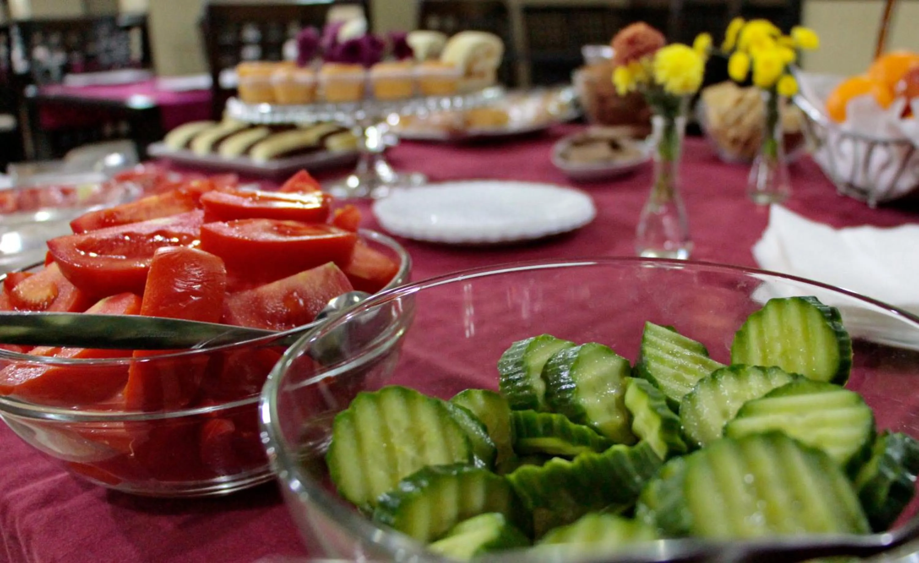 Buffet breakfast in Hotel Angellis