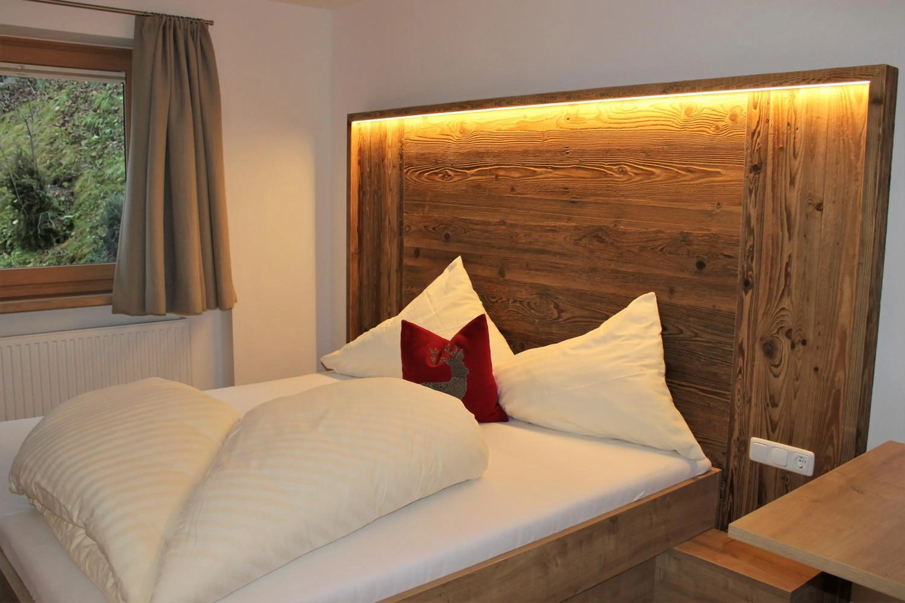 Bedroom, Bed in Pension Michael