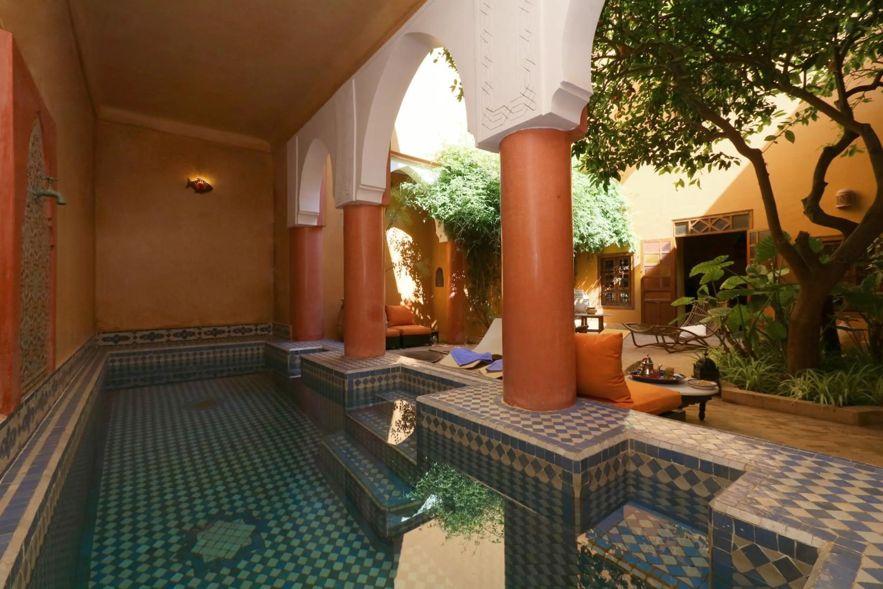 Swimming pool in Ryad El Borj